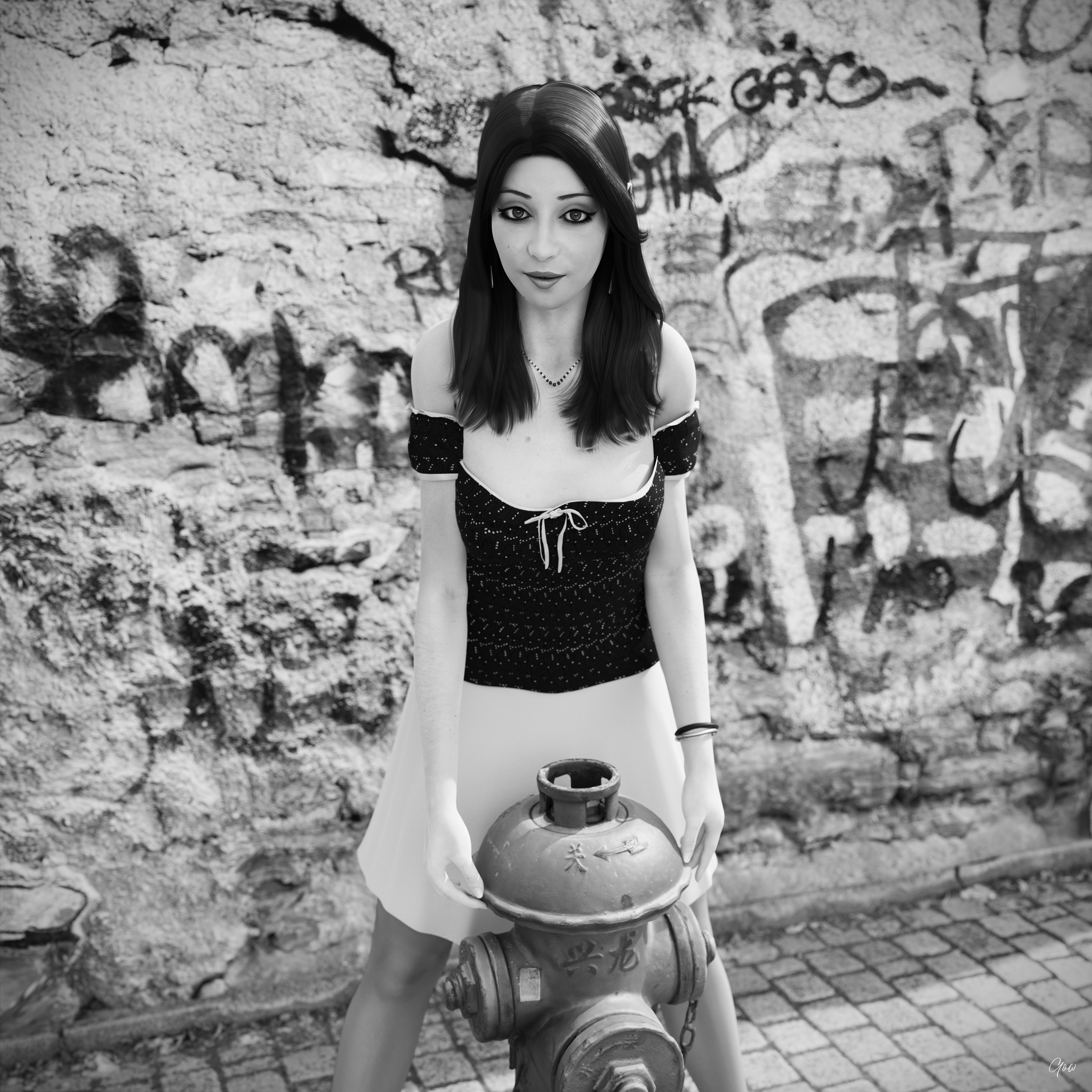 Silver days Pt1. Black and White set.  Original Wife Outdoor Sexy Brunette Milf Hairy Pussy No Panties Pantyhose See Through Nylon Standing Posing Tease Legs Spread Legs Party Dress Outfit Skirt Upskirt Clothed Dress Black And White Lady Sexyhot Sexy Long Hair 6
