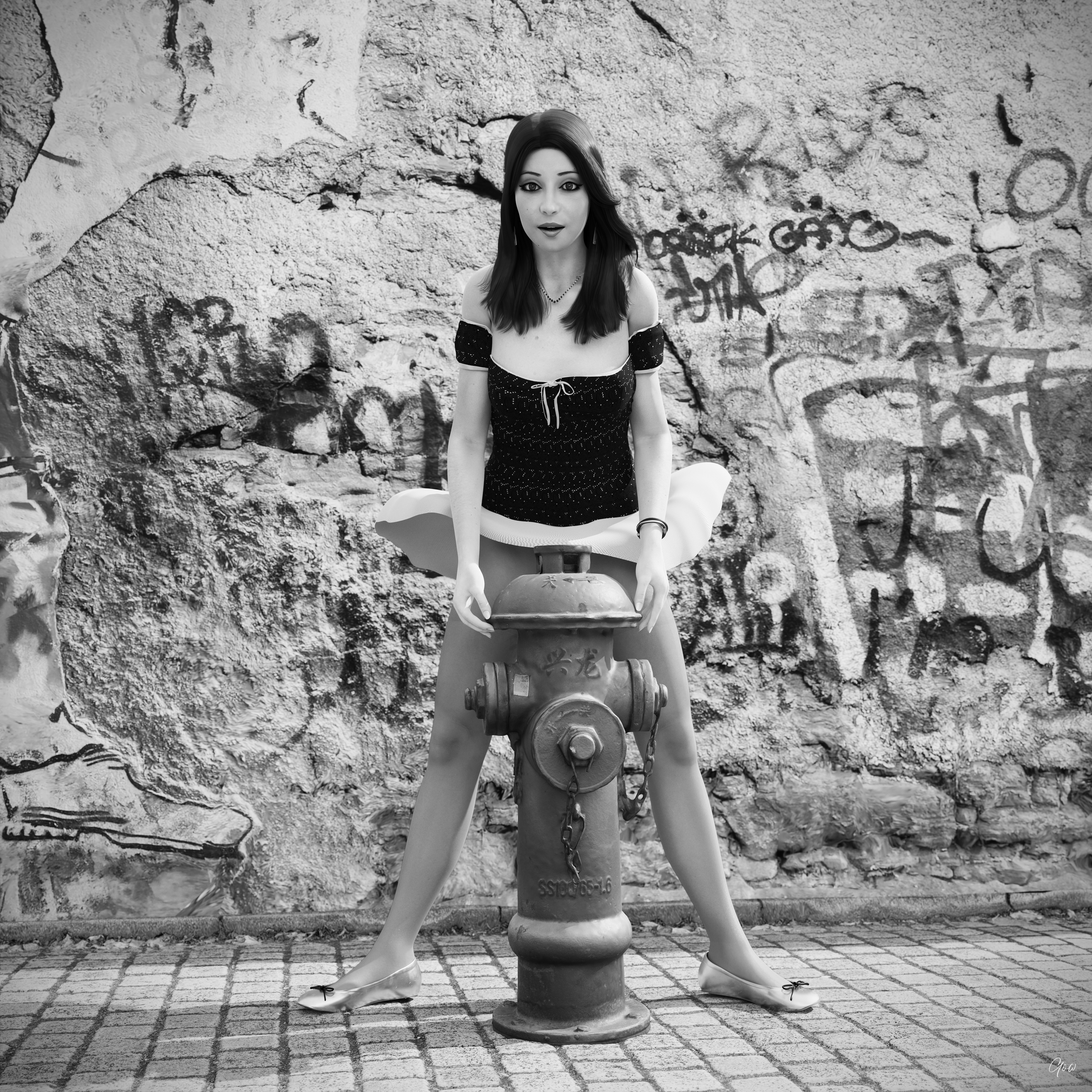 Silver days Pt1. Black and White set.  Original Wife Outdoor Sexy Brunette Milf Hairy Pussy No Panties Pantyhose See Through Nylon Standing Posing Tease Legs Spread Legs Party Dress Outfit Skirt Upskirt Clothed Dress Black And White Lady Sexyhot Sexy Long Hair 8