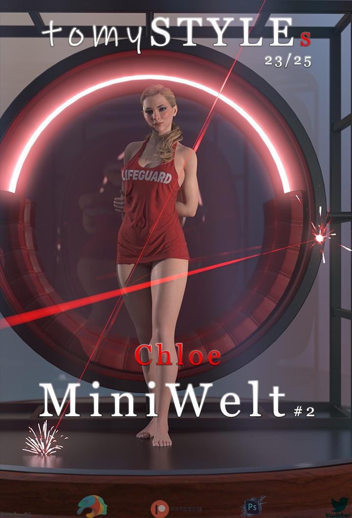 Chloe - MiniWelt#2  Solo Sweaty Sexy