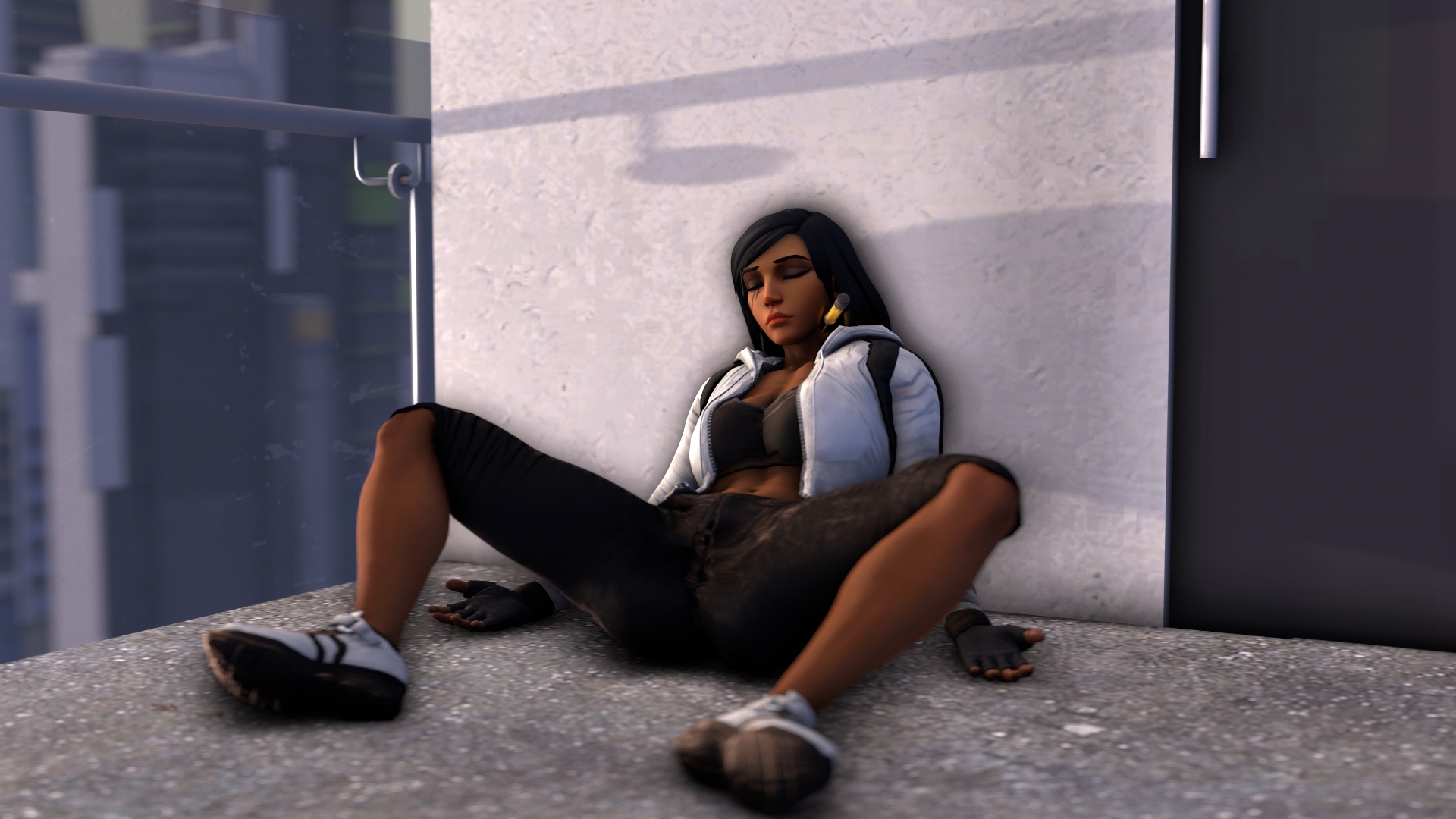 Sweet dreams Pharah Overwatch Widowmaker 3d Porn Lesbian Nude Feet Licking Pussy Licking Boobs 2