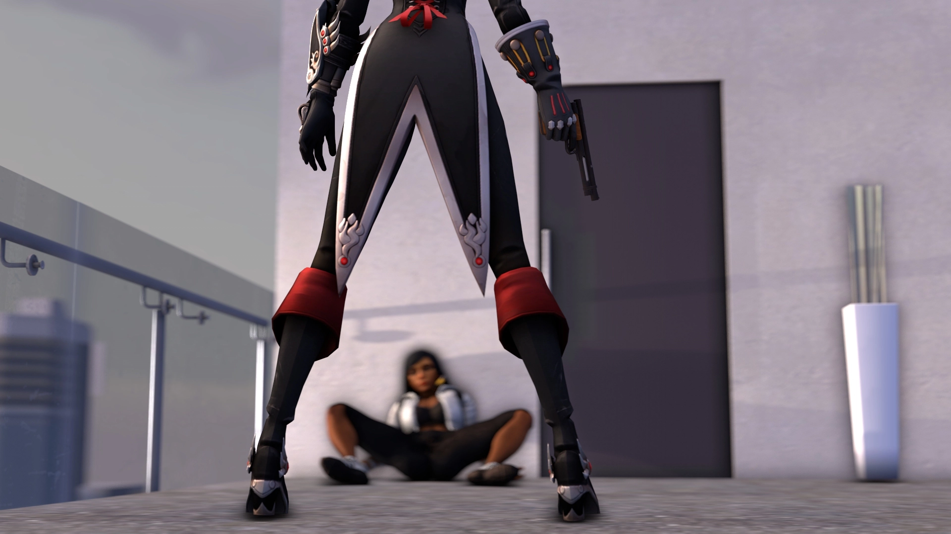 Sweet dreams Pharah Overwatch Widowmaker 3d Porn Lesbian Nude Feet Licking Pussy Licking Boobs 3