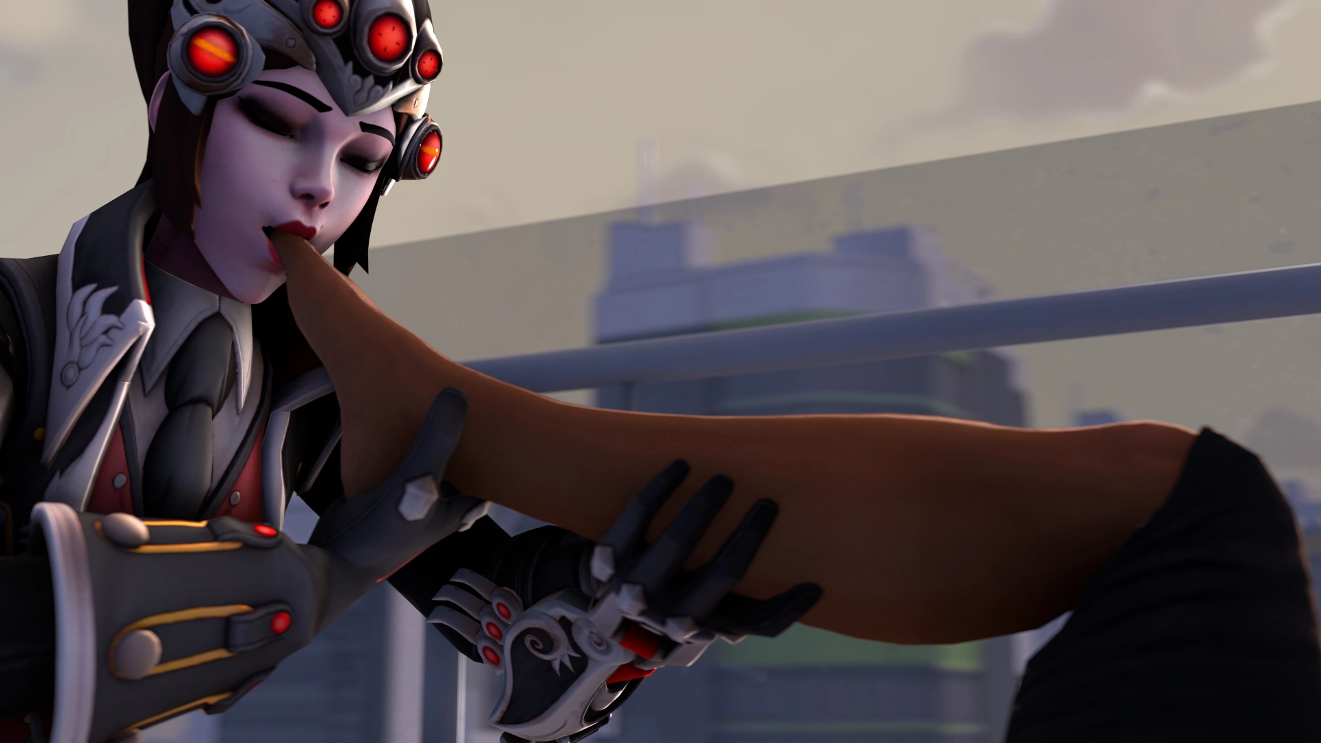Sweet dreams Pharah Overwatch Widowmaker 3d Porn Lesbian Nude Feet Licking Pussy Licking Boobs 10