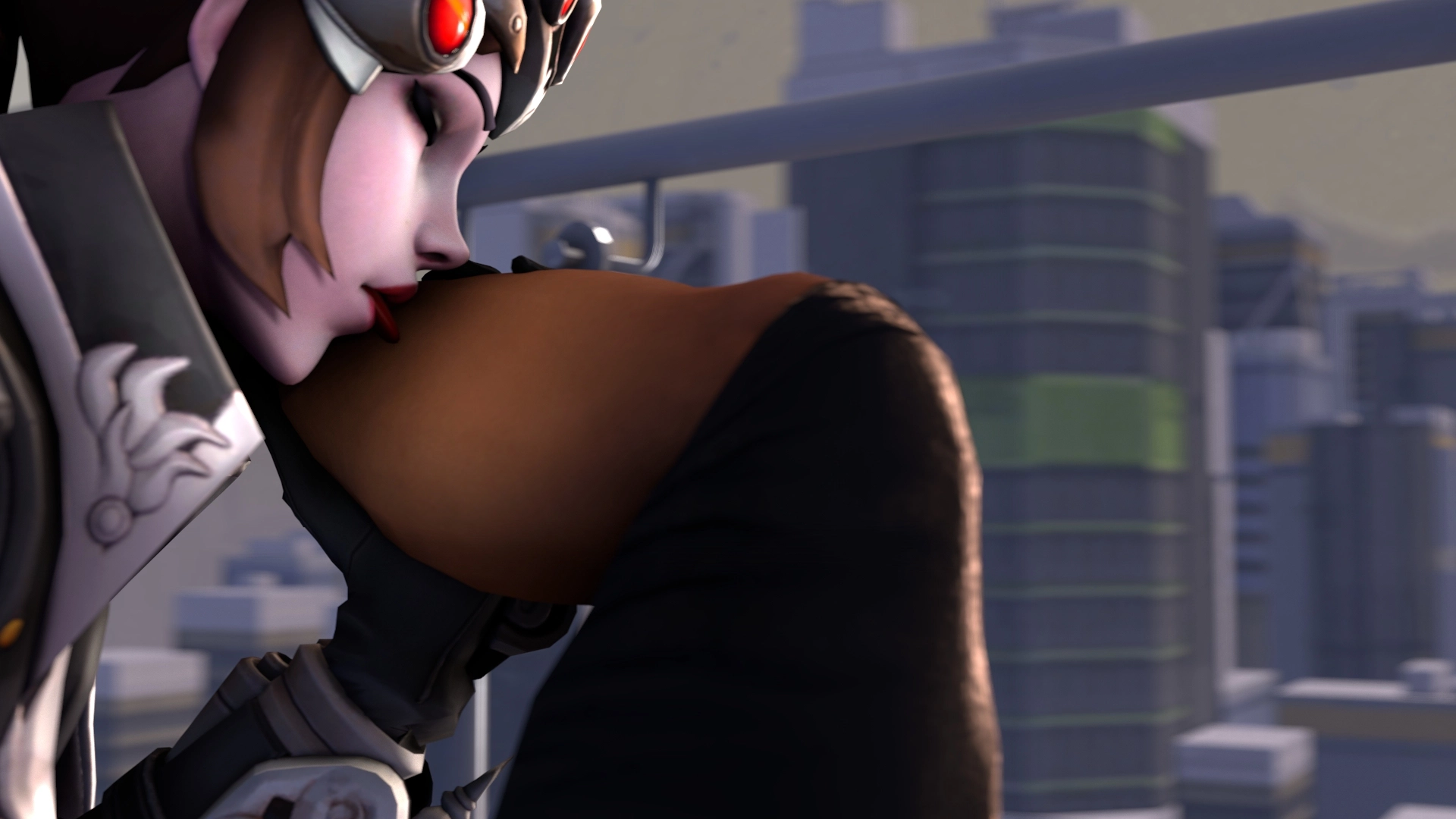 Sweet dreams Pharah Overwatch Widowmaker 3d Porn Lesbian Nude Feet Licking Pussy Licking Boobs 11