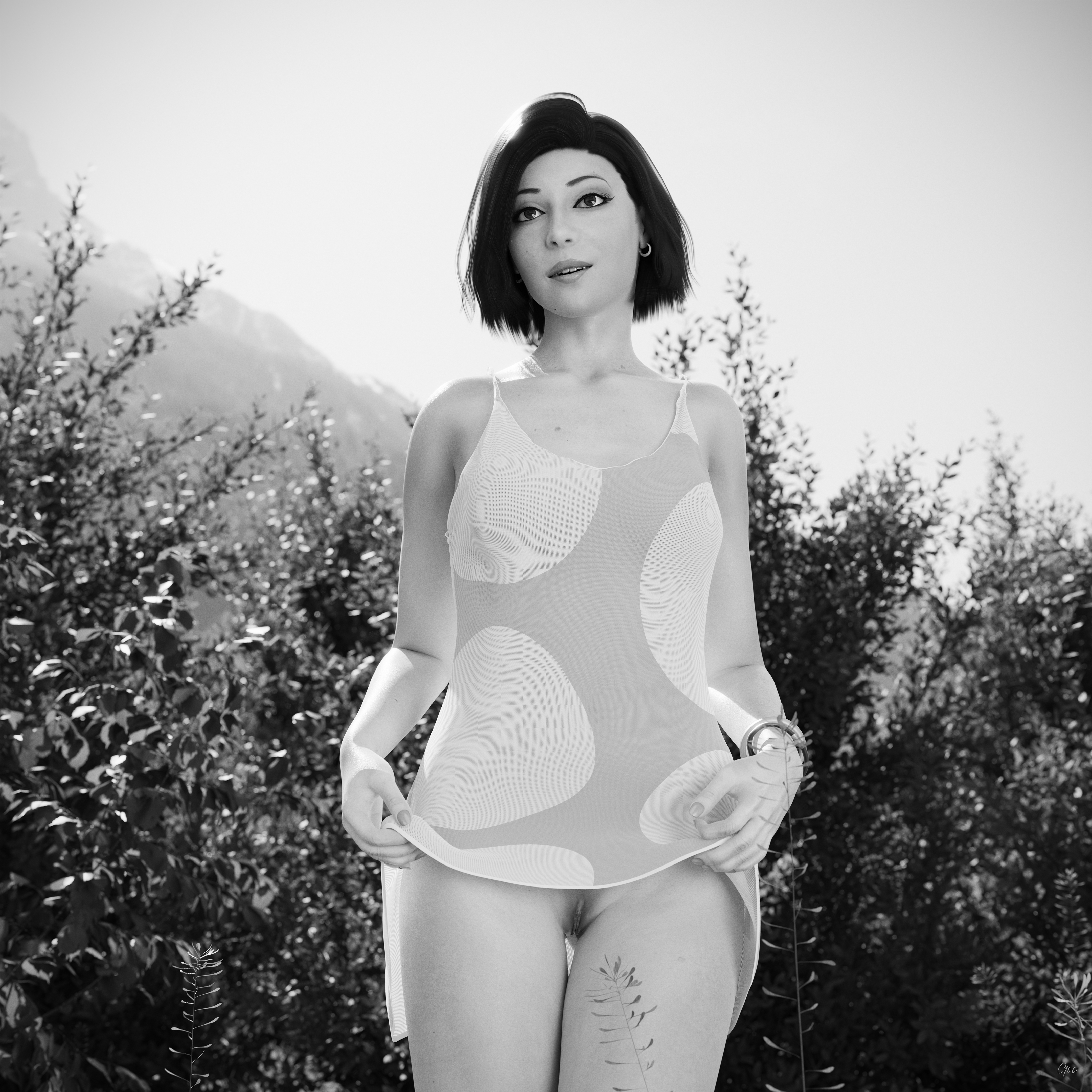 Shaved in Nature Pt1. Black and white set. Original Wife Outdoor Nature Shaved Pussy Pussy Wet Pussy Horny Sexy Brunette Milf No Panties See Through Standing Posing Teasing Legs Spread Legs Party Dress Tease Outfit Skirt Upskirt Clothed Dress Sneakers Sporty Lady Photoshoot Sexy Orgasm Squirting Black And White 5