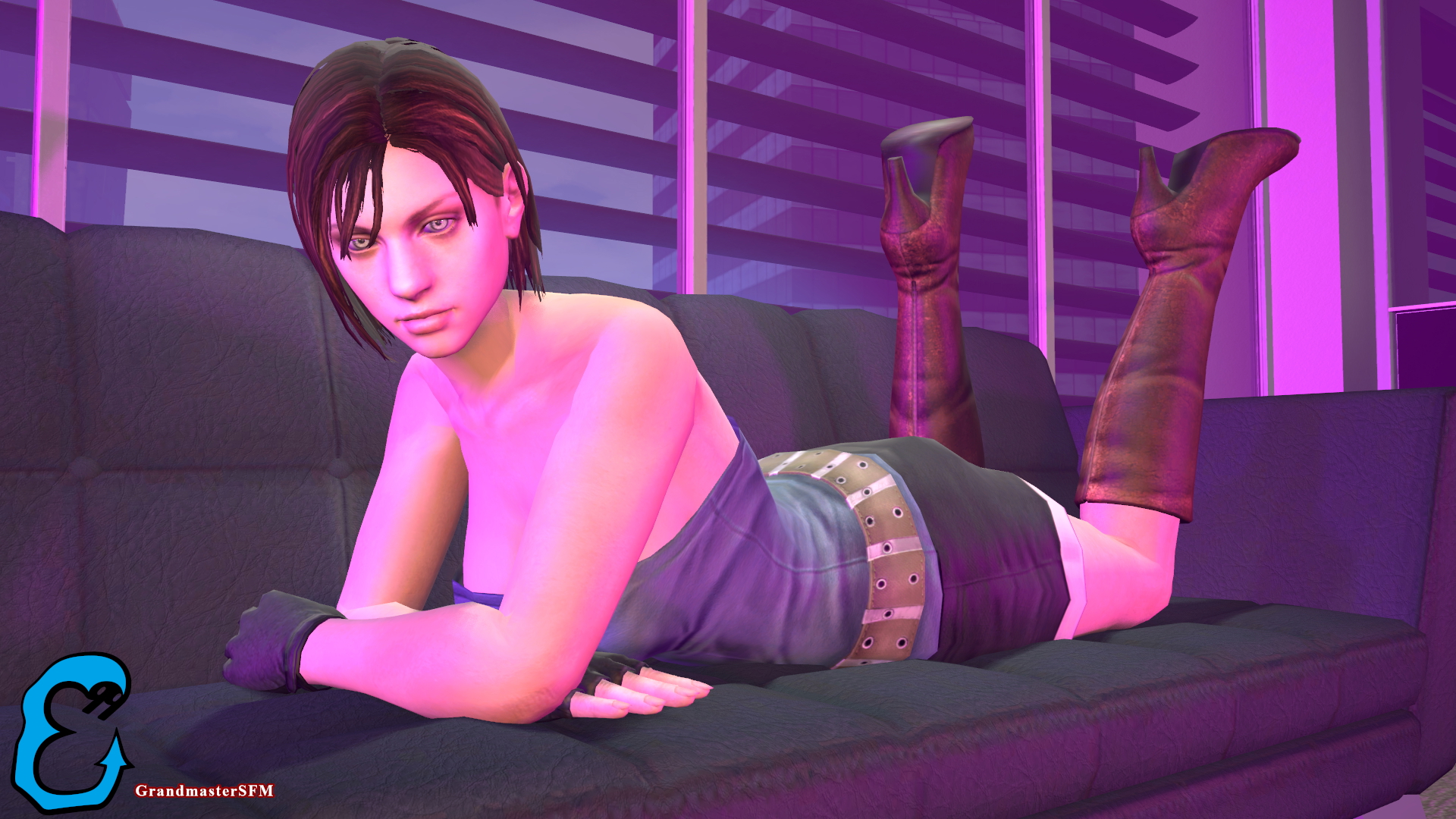 Jill Valentine  Jill Valentine Resident Evil Source Filmmaker Sfm Boobs Breasts Pussy Asshole Anus Ass Nude Naked Fully Naked Clothed Partially_clothed Bikini Swimsuit 3