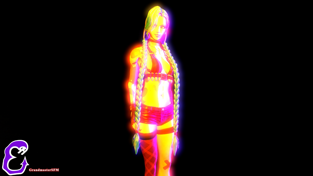 Jinx Jinx League Of Legends Source Filmmaker Sfm Clothed Partially_clothed Nude Naked Fully Naked Breasts Boobs Ass Pussy 6