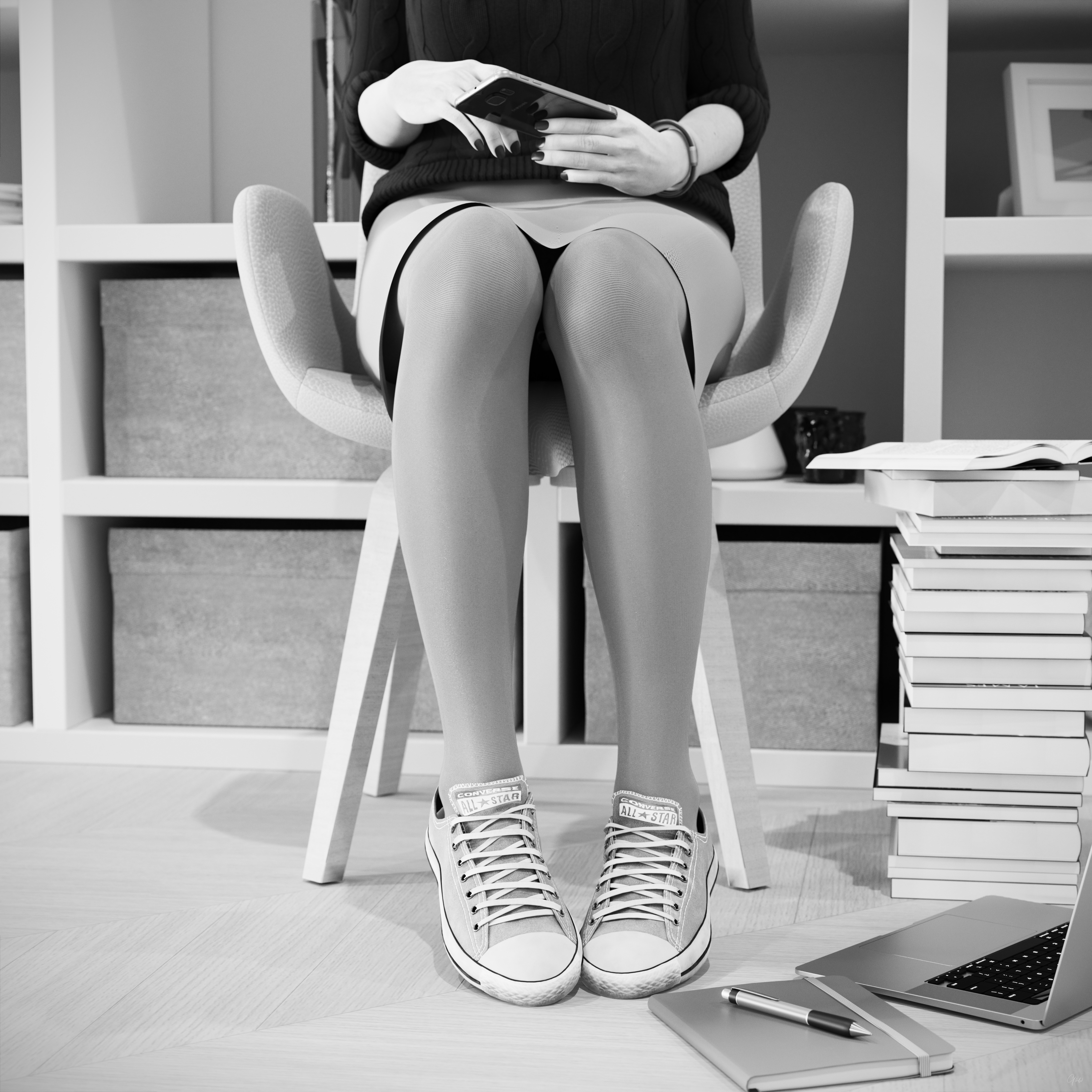 Gow Rumbler Woofer - Orgasm in Pantyhose - Black and White  Original Wife Original Character Milf Secretary Office_lady Horny Toy Office Tease Upskirt Spread Legs Standing Sitting Pantyhose Sneakers High Heels Clothed Wet Pussy Pussy Insertion No Panties Hairy Pussy Orgasm Uniform Nylon Fetish Sextoy Black And White Vibrator 17