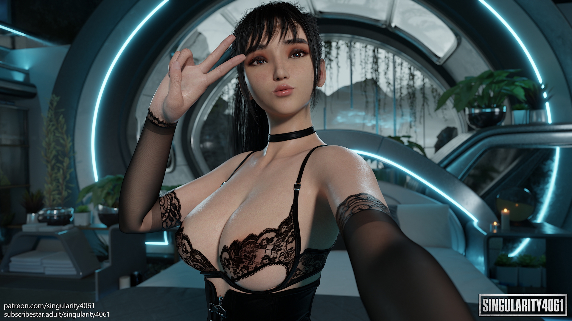 Eve (Stellar Blade) cum seflies Singularity4061 Cum Cumshot Facial Big Tits Big Boobs