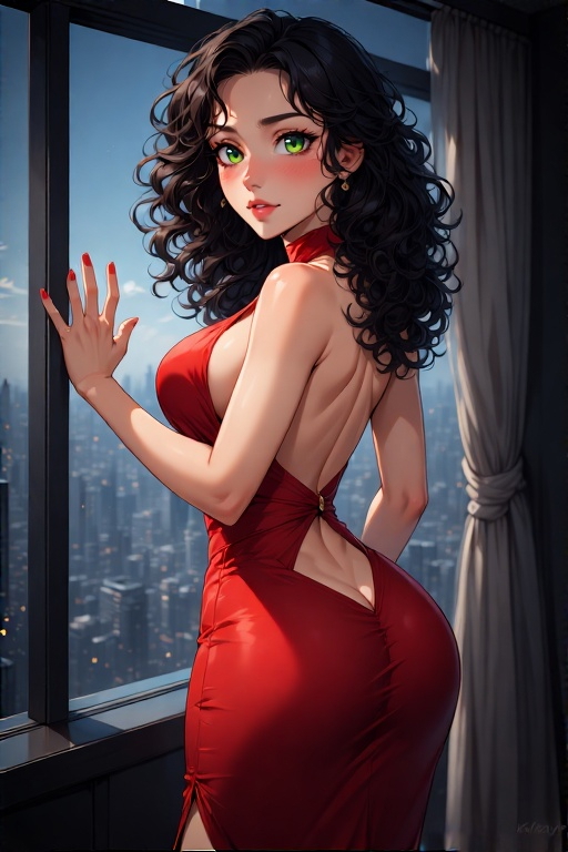 This is all yours daddy  Tight Dress 5
