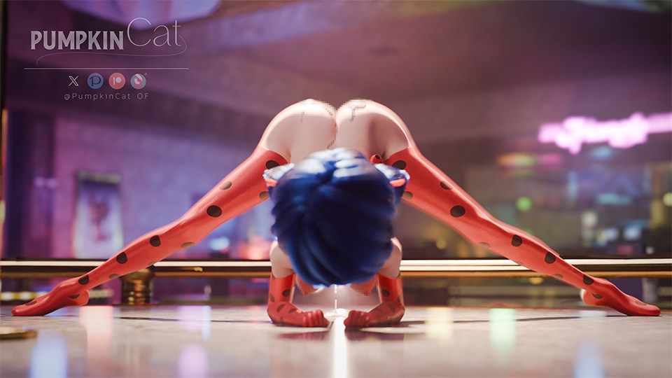 Marinette s Second Job Marinette (miraculousladybug) Miraculous Ladybug Ass Cum Striptease