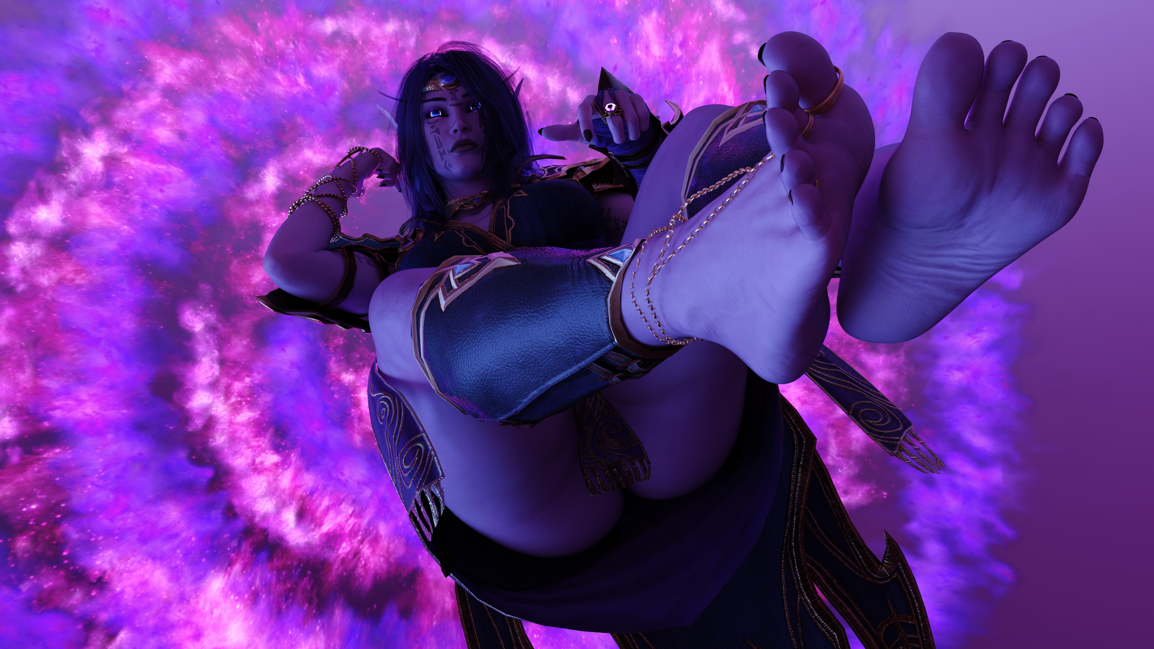 Xaltoes Warcraft Elf Barefoot