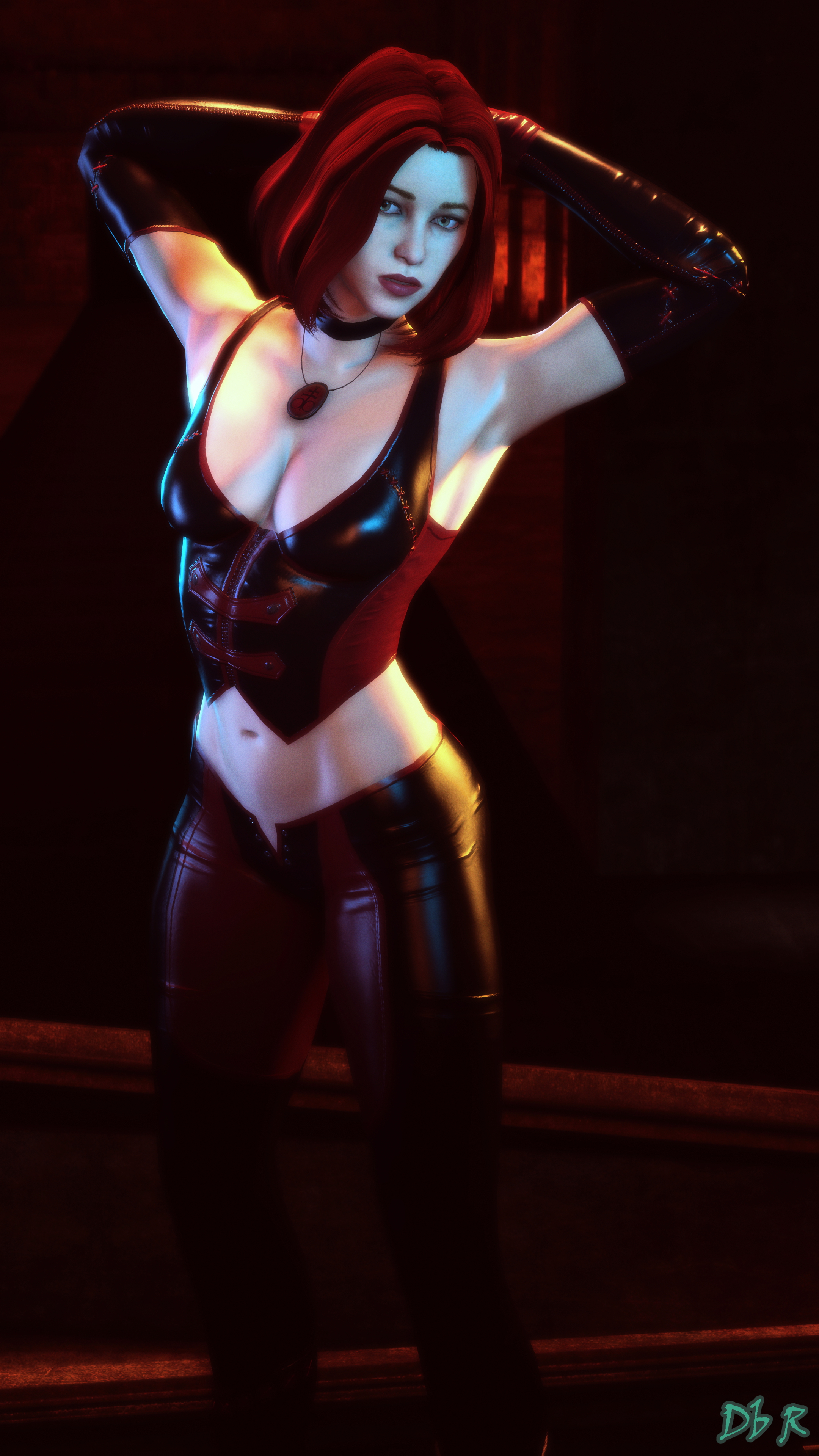 Rayne Crypt Photoshoot (Bloodrayne) Bloodrayne Vampire Vampire Girl Photoshoot Sfm Source Filmmaker 3dnsfw Nudity 4