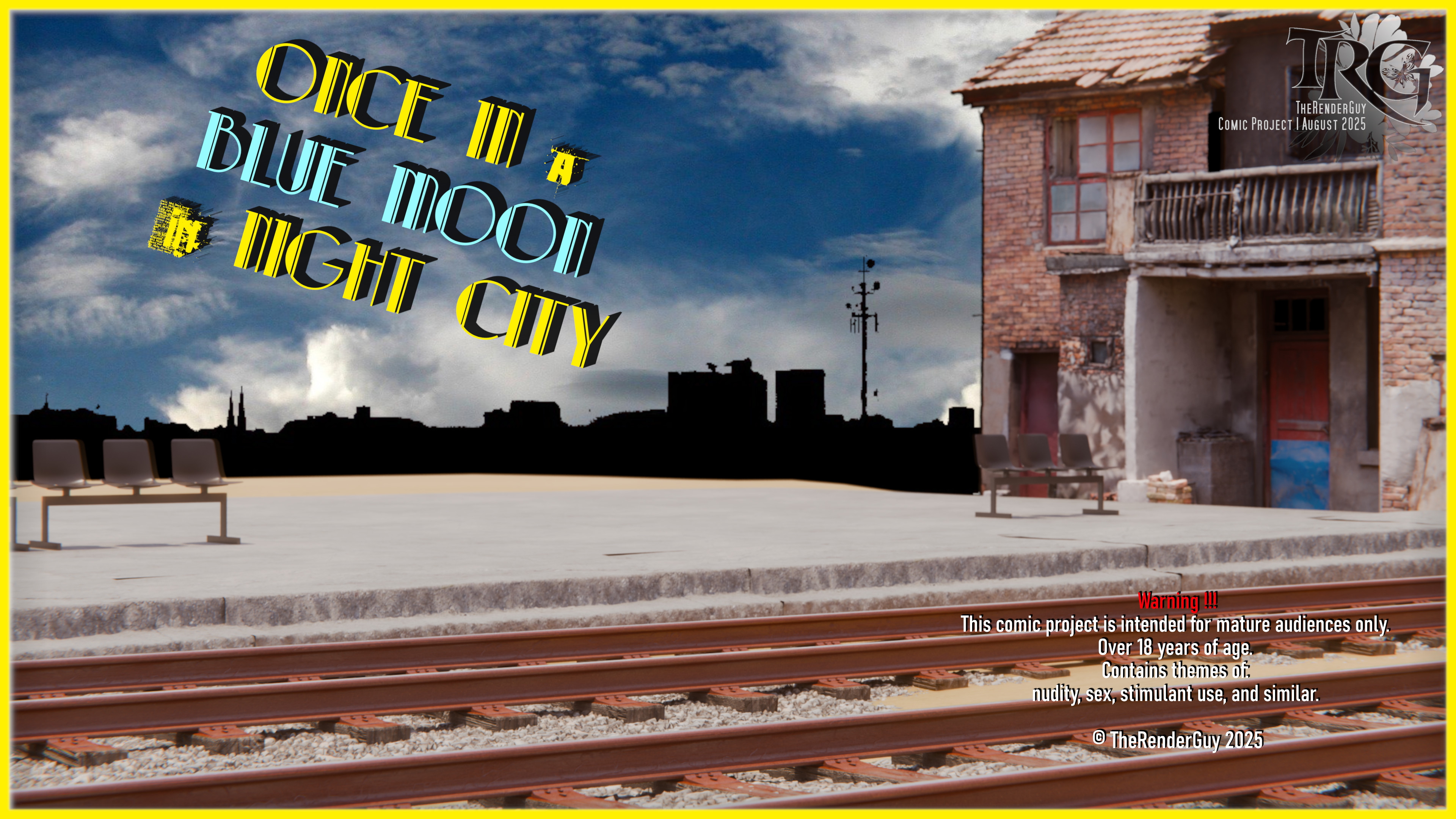 Once in a Blue Moon  in Night City   Scene 1. Page 1