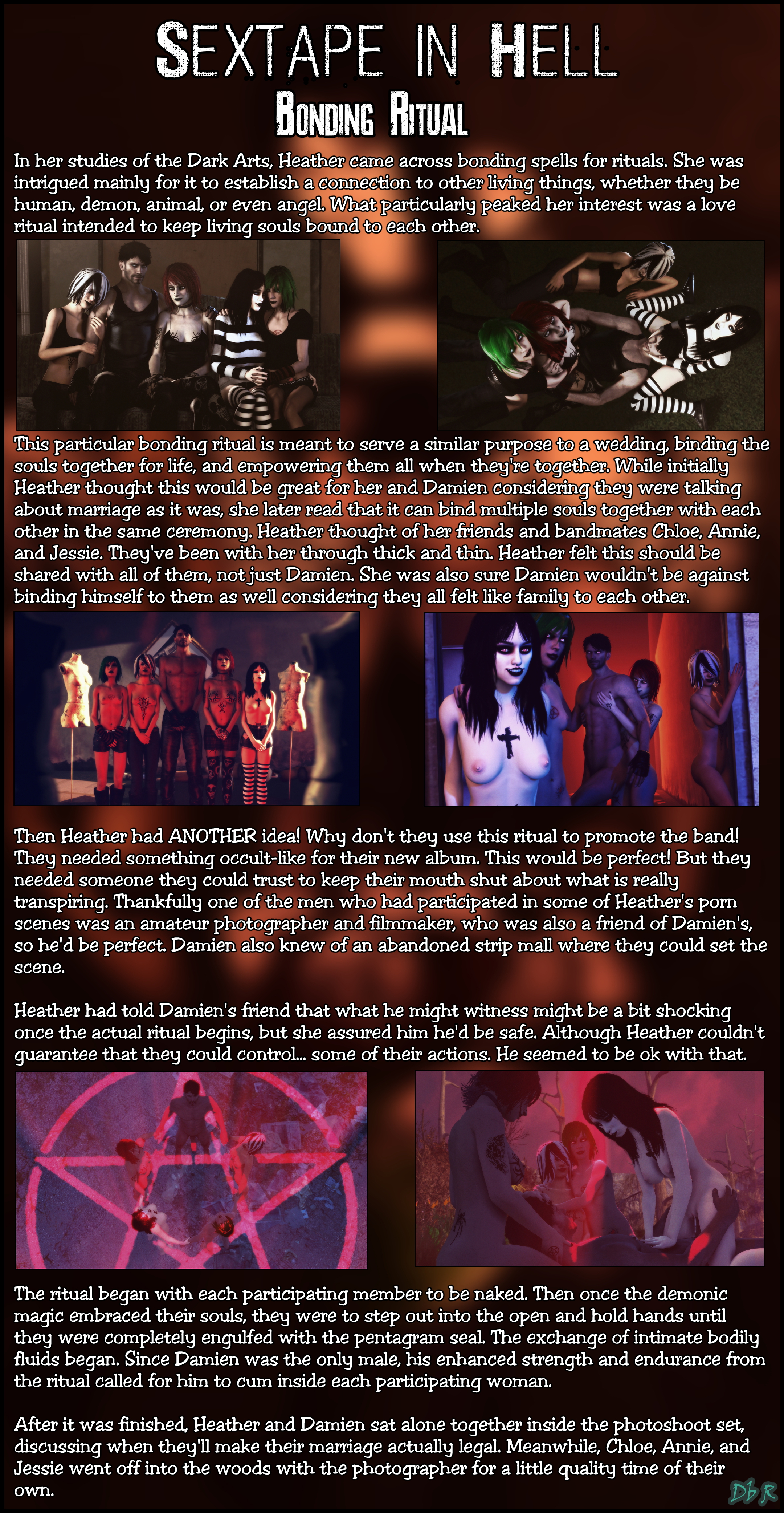 Bonding Ritual (Sextape in Hell) Heather Morrison Chloe Glidewell Annie Grene Damien Hale Sextape In Hell Group Sex Group Sfm Source Filmmaker 3d Porn 3dnsfw Nsfw Big Tittied Goth Girlfriend