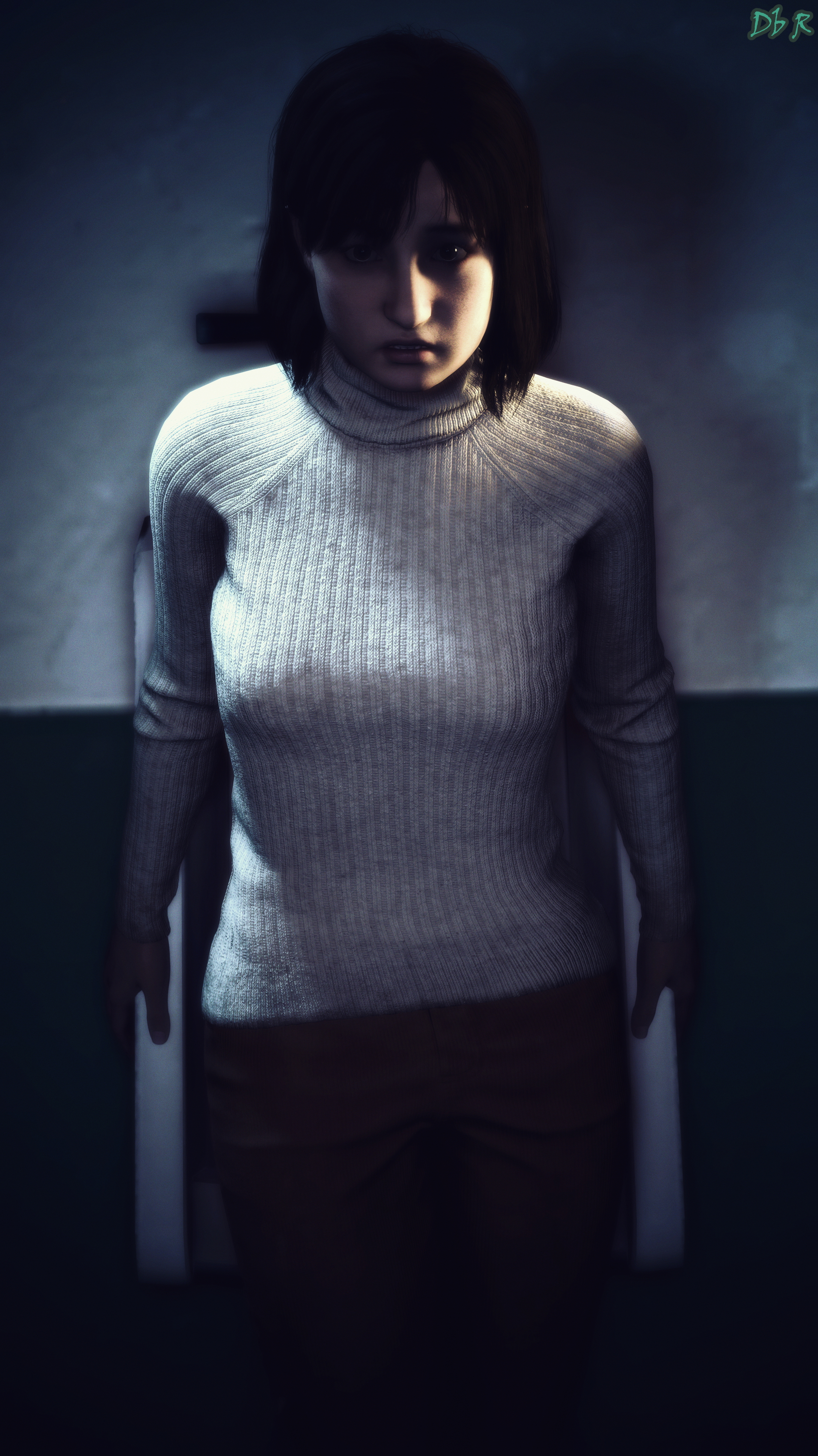 Angela in the Restroom (Silent Hill 2 Remake) Silent Hill Silent Hill 2 Sfm Source Filmmaker 3d Porn Cock On Face Blowjob Cum Inside
