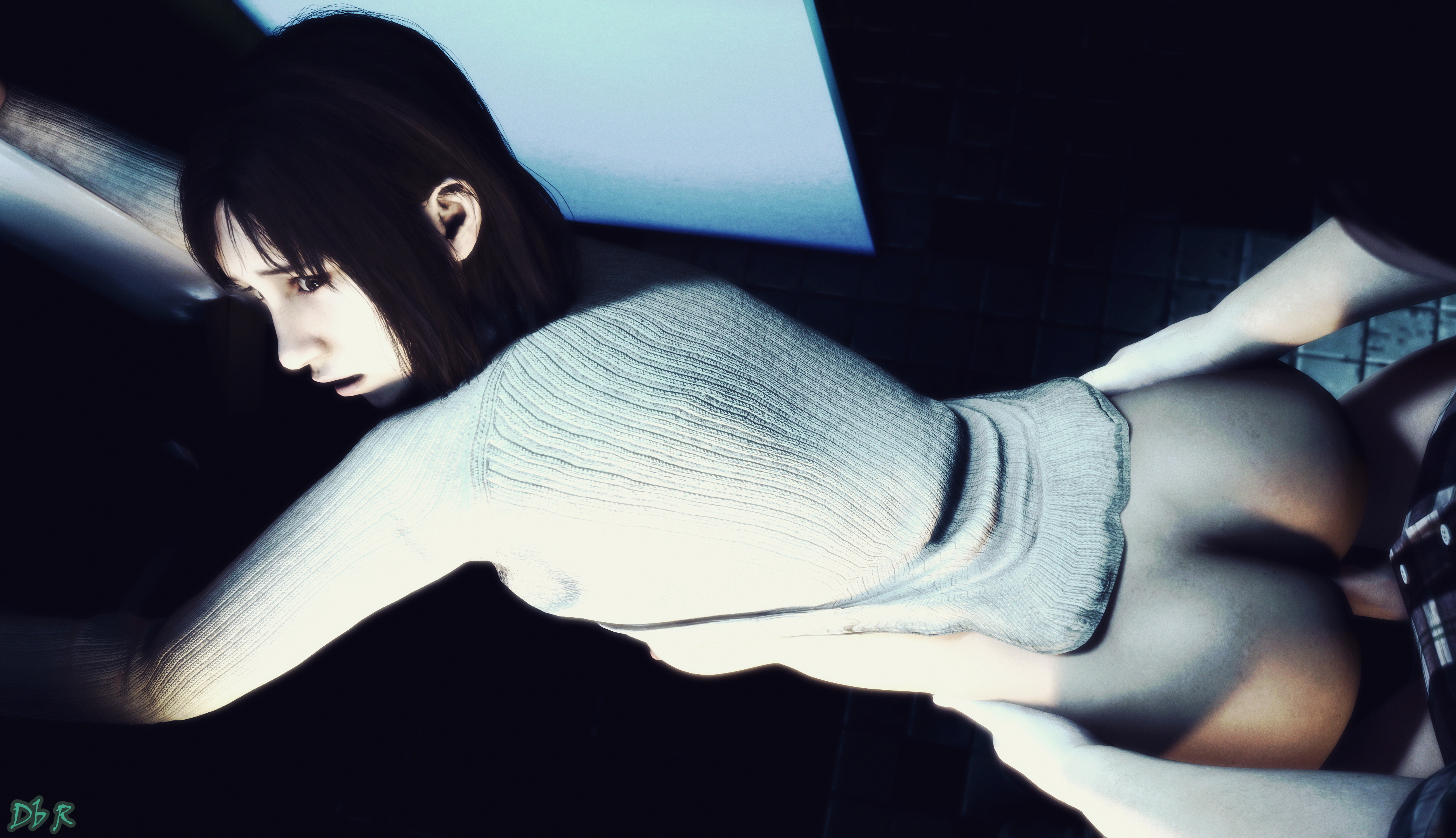Angela in the Restroom (Silent Hill 2 Remake) Silent Hill Silent Hill 2 Sfm Source Filmmaker 3d Porn Cock On Face Blowjob Cum Inside 8