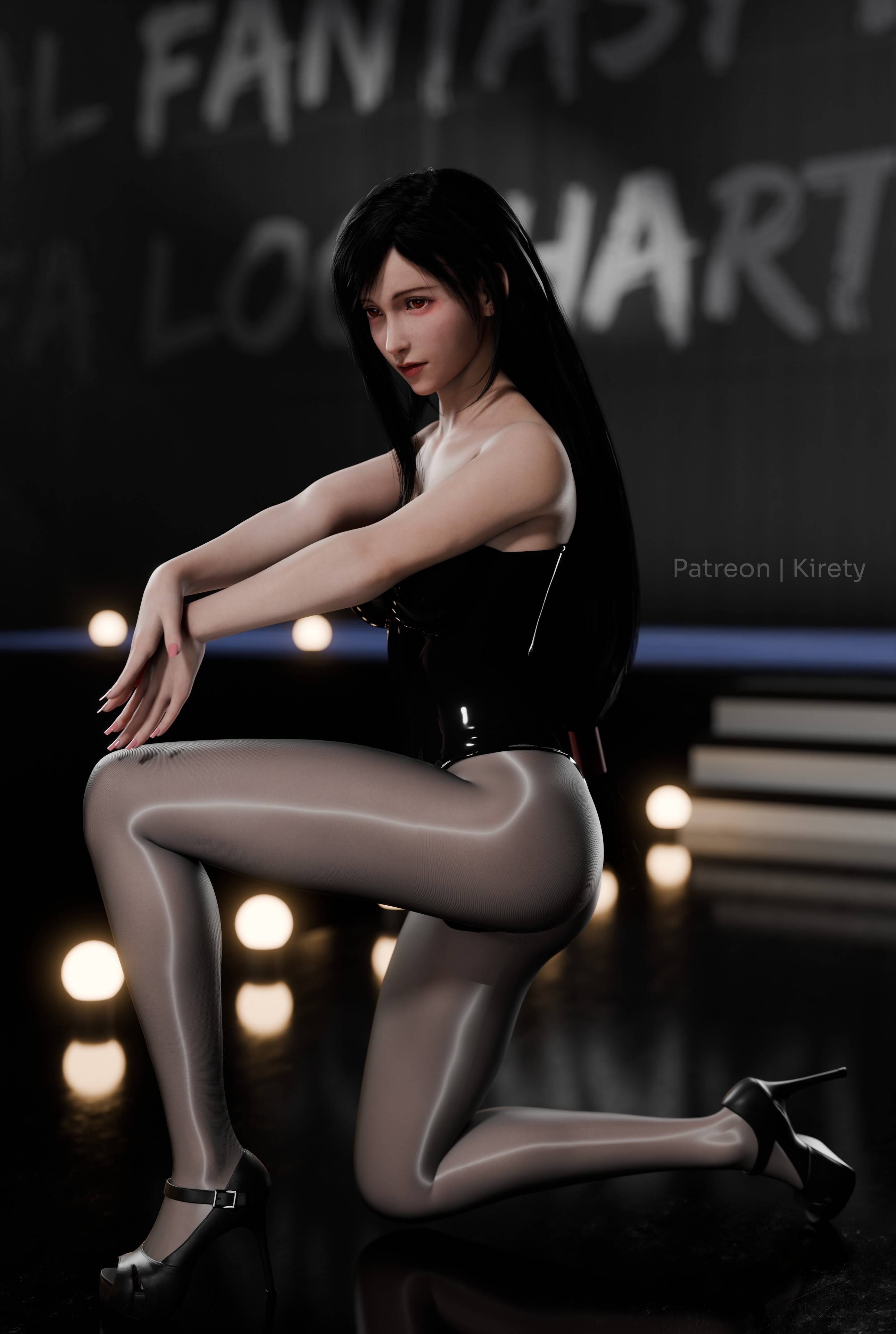 Tifa - Live concert Final Fantasy Final Fantasy 7 Remake Final Fantasy 7 Final Fantasy VII Tifa Lockhart Tifa Bunny Bunny Suit