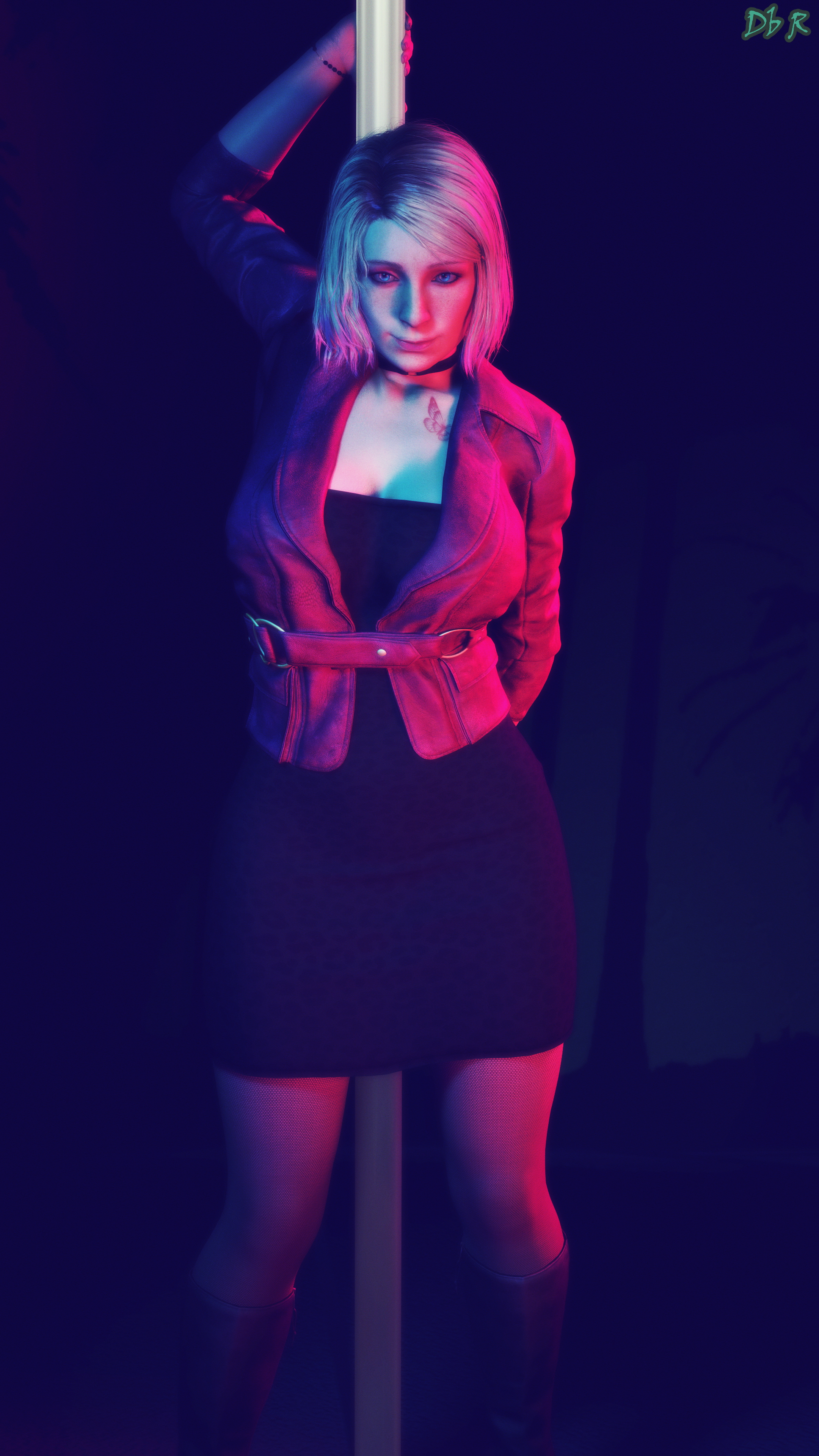 Maria the Poledancer (Silent Hill 2 Remake) Silent Hill 2 Pole Dance Sfm Source Filmmaker 3d Porn 2