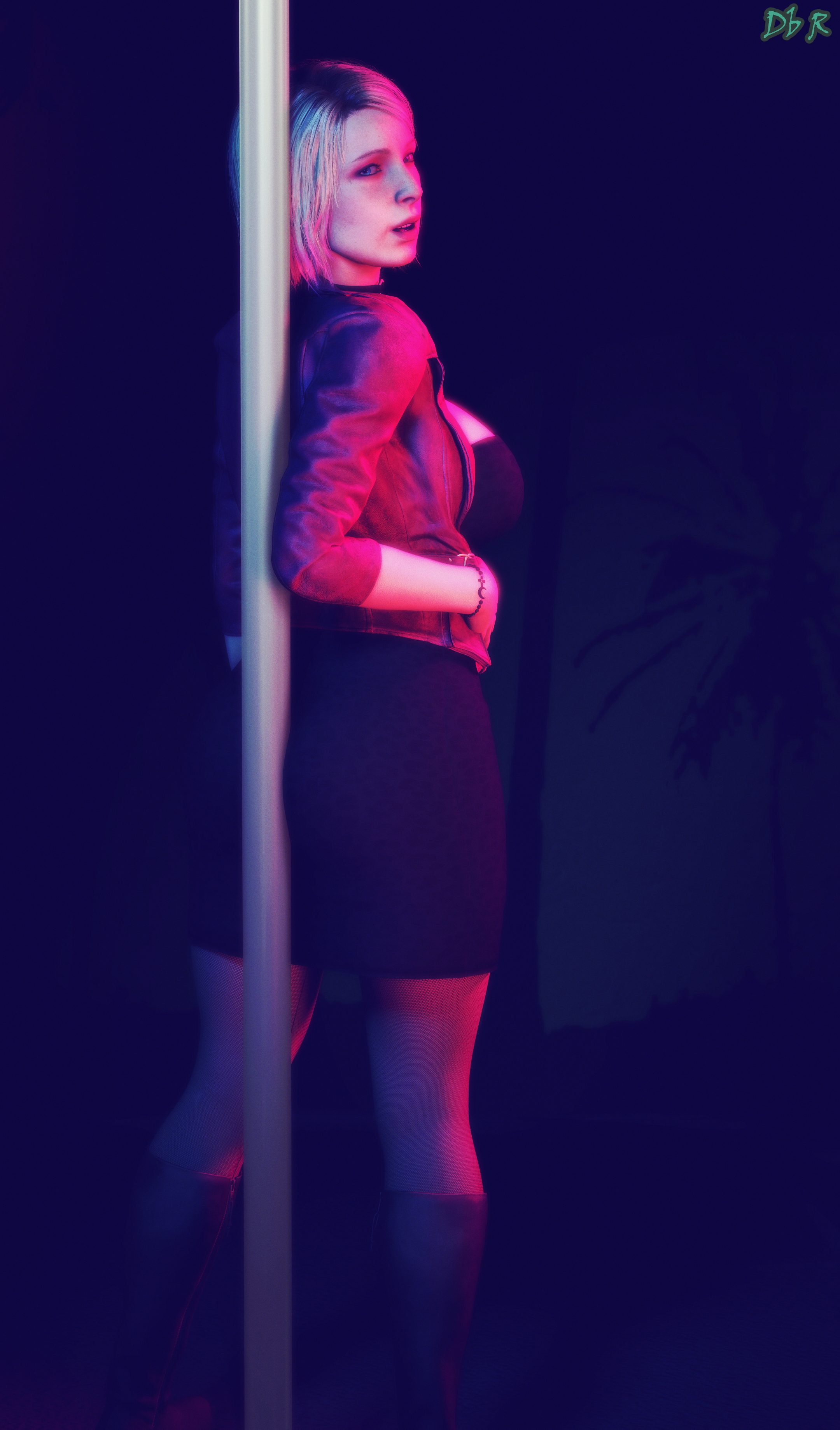 Maria the Poledancer (Silent Hill 2 Remake) Silent Hill 2 Pole Dance Sfm Source Filmmaker 3d Porn 3