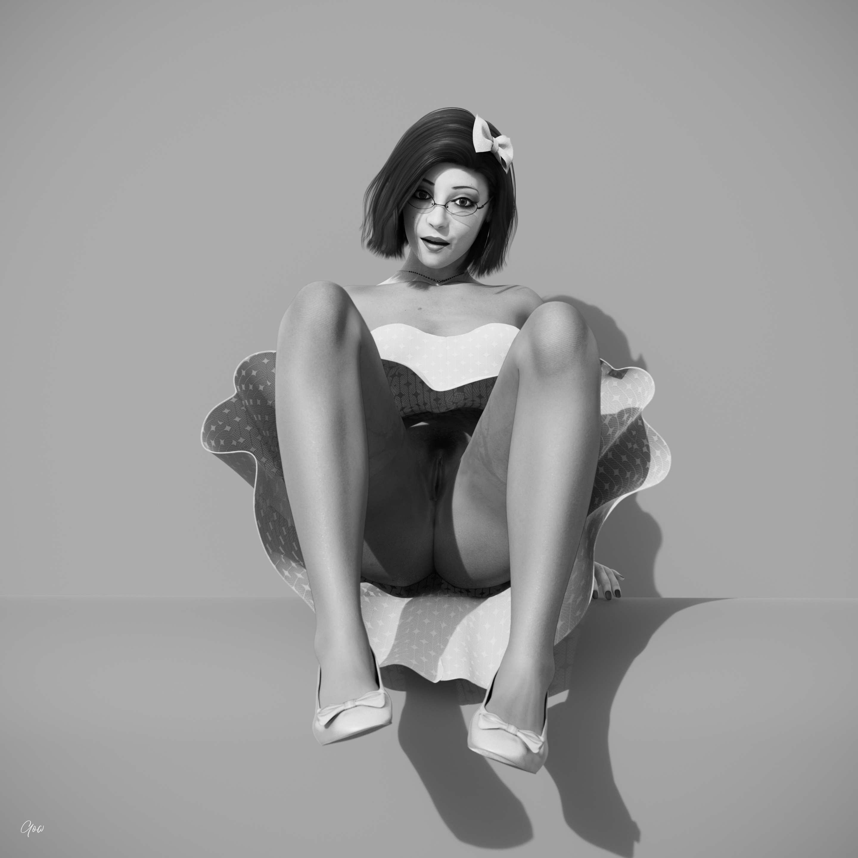 Backyard Photoshoot (Black and White set)   5