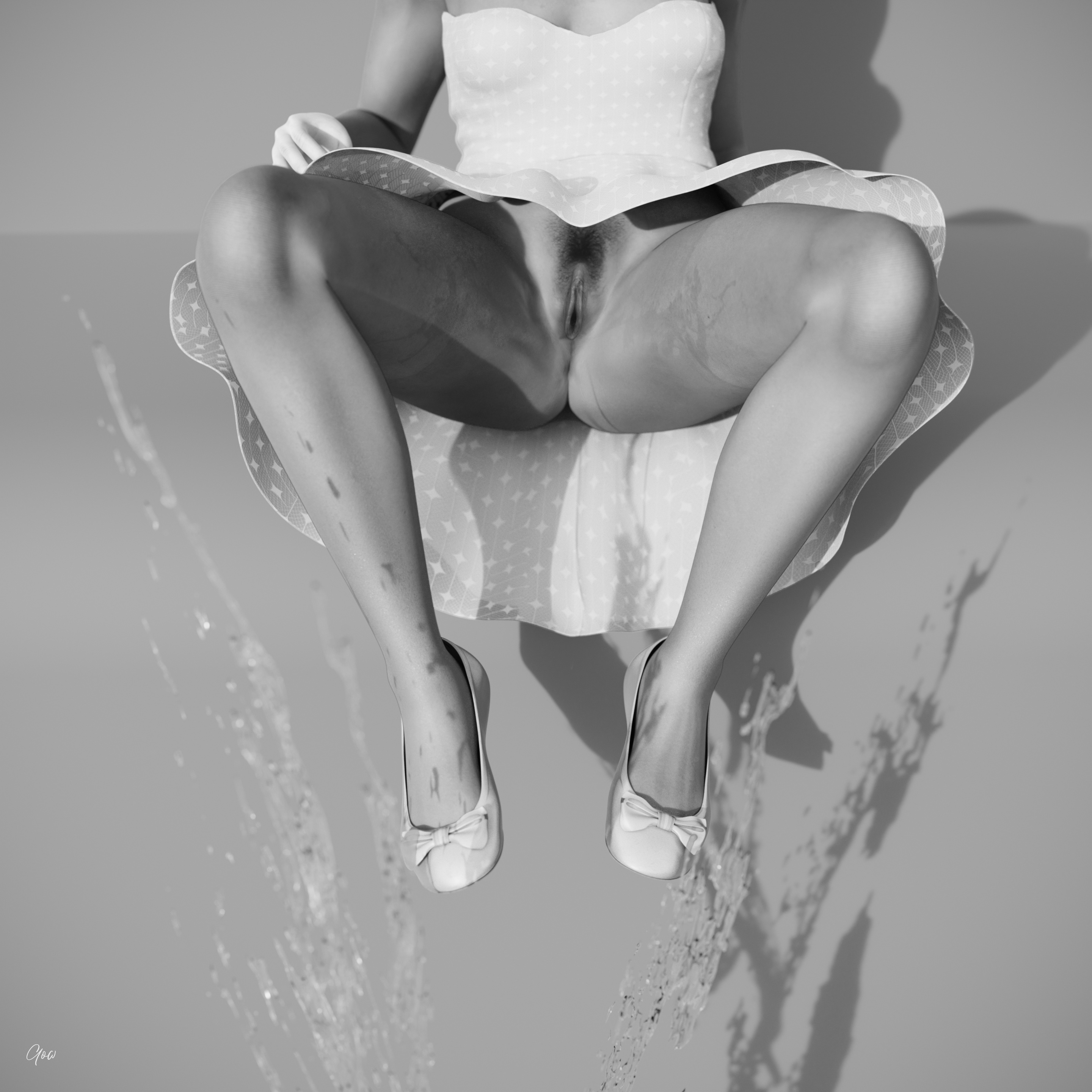 Backyard Photoshoot (Black and White set)   13