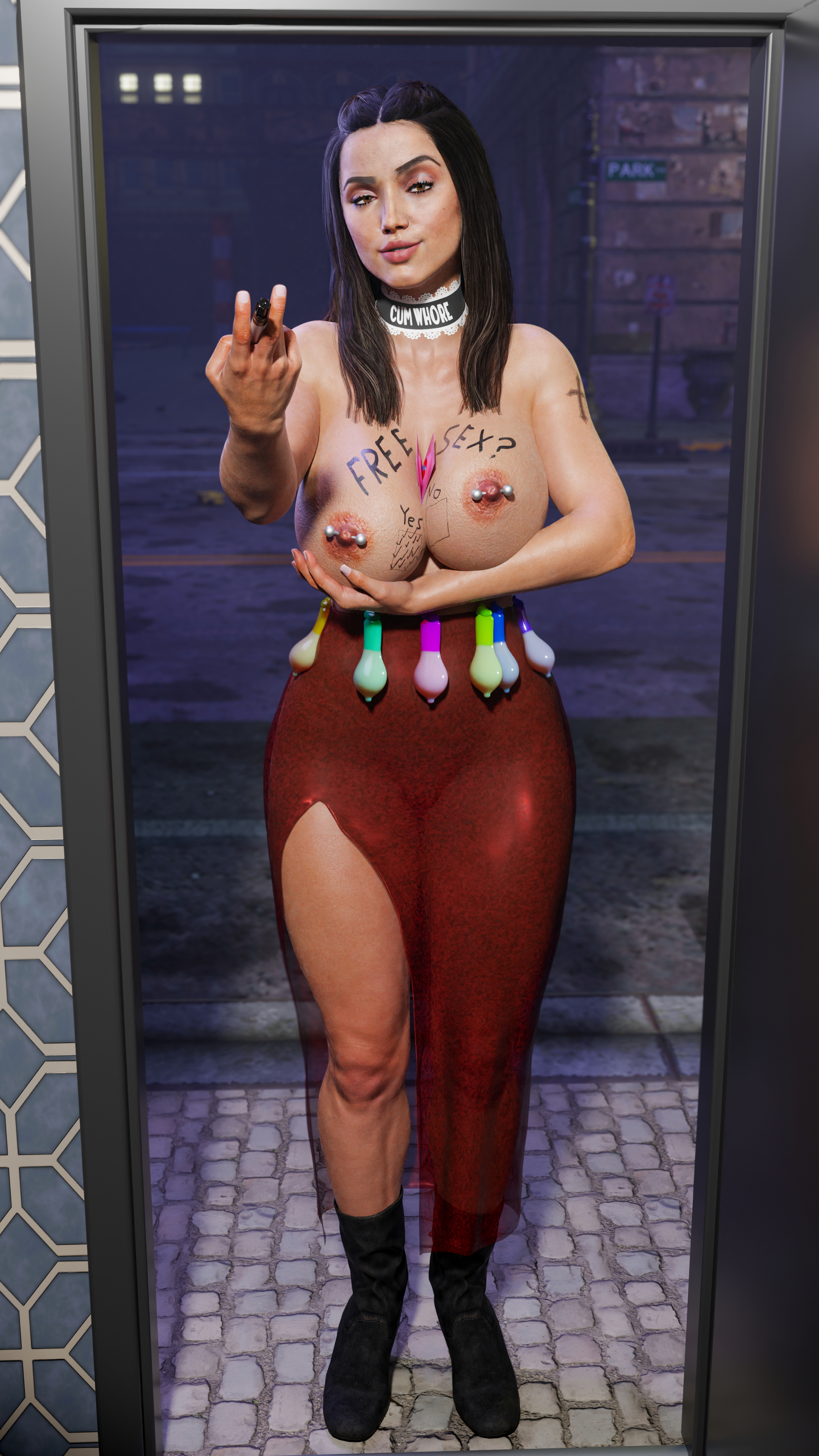 Would you let her in to fill out a short survey? Call Of Duty 