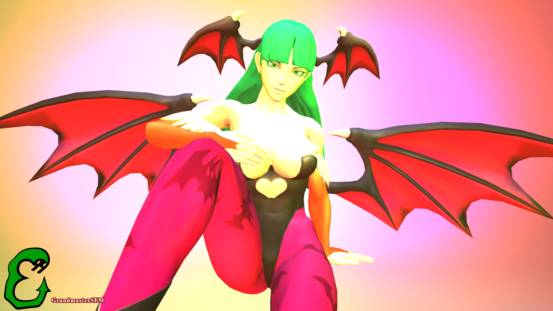 Momiji  Morrigan  and Juri Momiji Dead Or Alive Doa Morrigan Aensland Darkstalkers Juri Han Street Fighter Street Fighter V Source Filmmaker Sfm Clothed Partially_clothed Breasts Boobs Ass Half Naked Topless 3