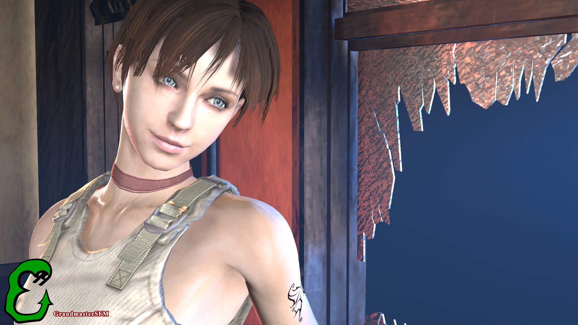 Rebecca Chambers Rebecca Chambers Resident Evil Resident Evil 0 Biohazard Source Filmmaker Sfm Clothed Partially_clothed Nude Naked Fully Naked Half Naked Panties Topless Breasts Boobs Ass Masturbating Masturbation Fingering Fingering Pussy Pussy Exposed