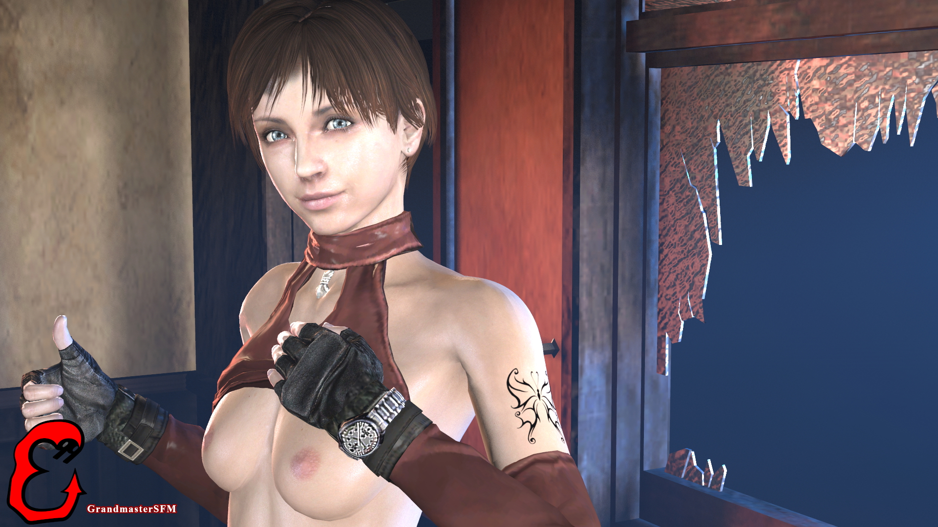 Rebecca Chambers Rebecca Chambers Resident Evil Resident Evil 0 Biohazard Source Filmmaker Sfm Clothed Partially_clothed Nude Naked Fully Naked Half Naked Panties Topless Breasts Boobs Ass Masturbating Masturbation Fingering Fingering Pussy Pussy Exposed 12