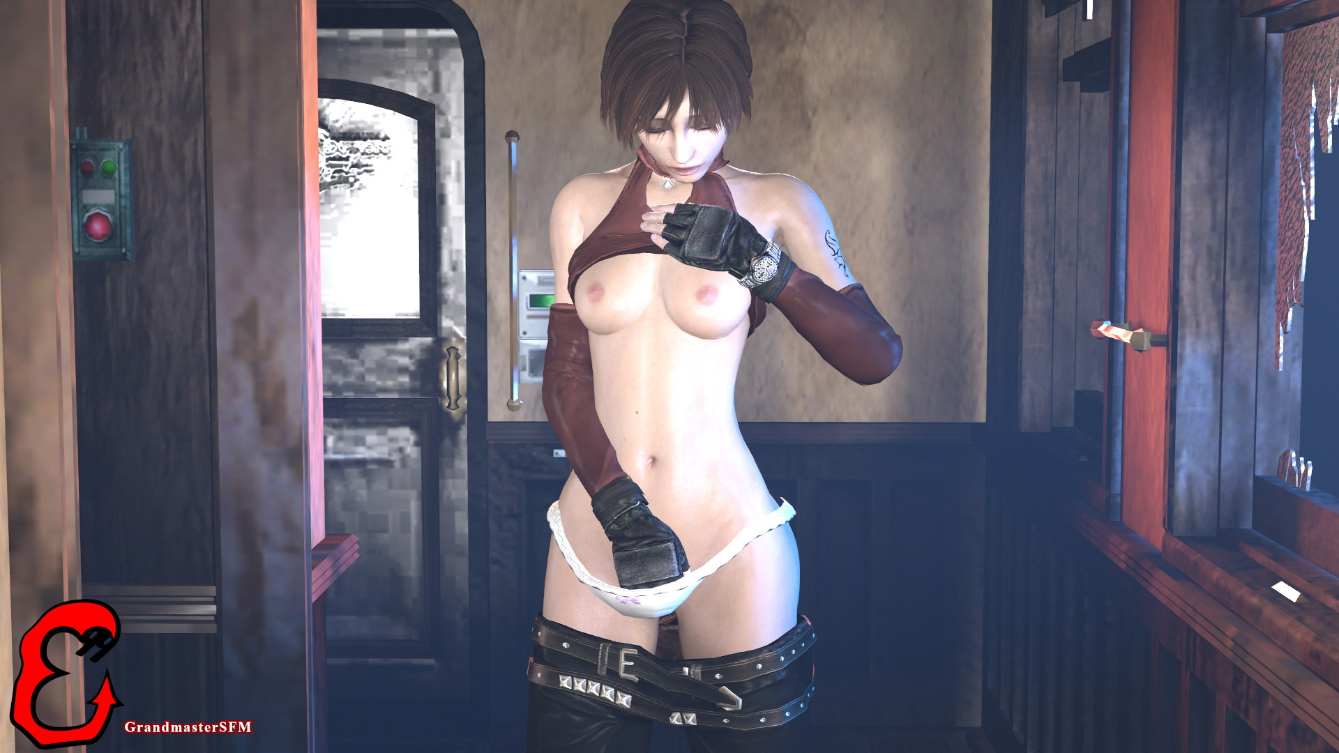 Rebecca Chambers Rebecca Chambers Resident Evil Resident Evil 0 Biohazard Source Filmmaker Sfm Clothed Partially_clothed Nude Naked Fully Naked Half Naked Panties Topless Breasts Boobs Ass Masturbating Masturbation Fingering Fingering Pussy Pussy Exposed 14