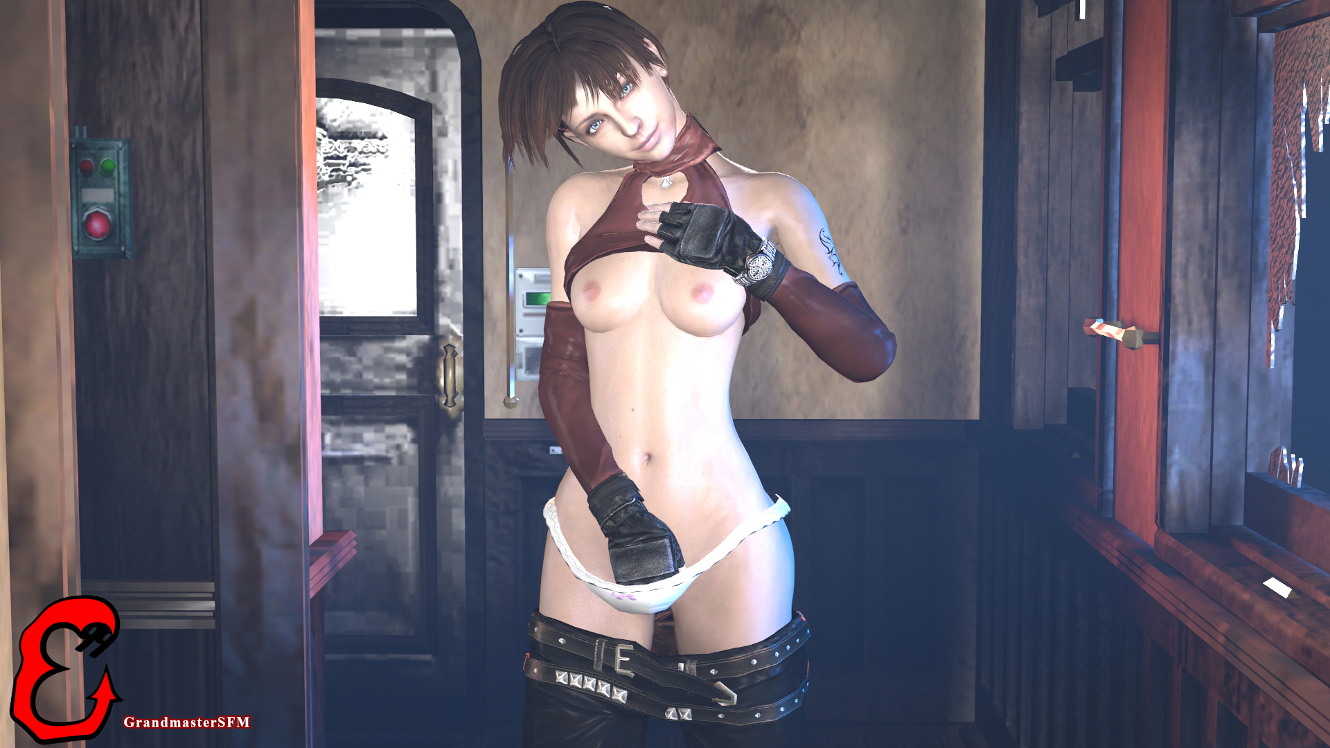Rebecca Chambers Rebecca Chambers Resident Evil Resident Evil 0 Biohazard Source Filmmaker Sfm Clothed Partially_clothed Nude Naked Fully Naked Half Naked Panties Topless Breasts Boobs Ass Masturbating Masturbation Fingering Fingering Pussy Pussy Exposed 15