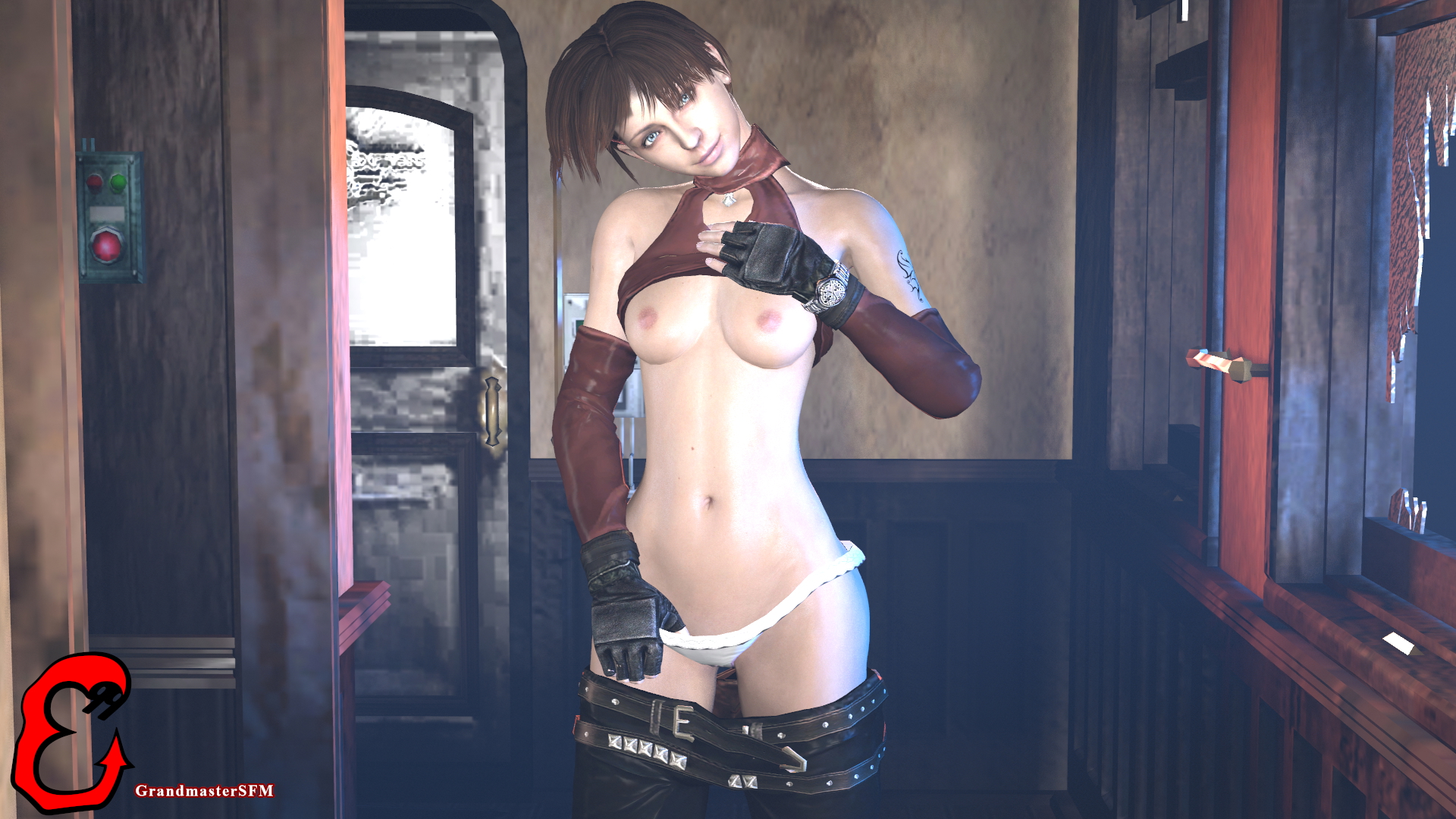 Rebecca Chambers Rebecca Chambers Resident Evil Resident Evil 0 Biohazard Source Filmmaker Sfm Clothed Partially_clothed Nude Naked Fully Naked Half Naked Panties Topless Breasts Boobs Ass Masturbating Masturbation Fingering Fingering Pussy Pussy Exposed 16