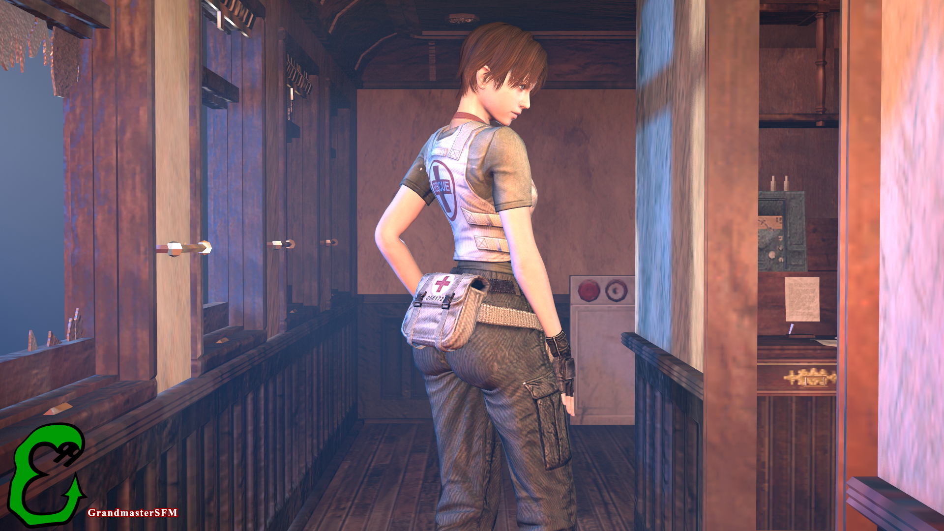 Rebecca Chambers Rebecca Chambers Resident Evil Resident Evil 0 Biohazard Source Filmmaker Sfm Clothed Partially_clothed Nude Naked Fully Naked Half Naked Panties Topless Breasts Boobs Ass Masturbating Masturbation Fingering Fingering Pussy Pussy Exposed 18