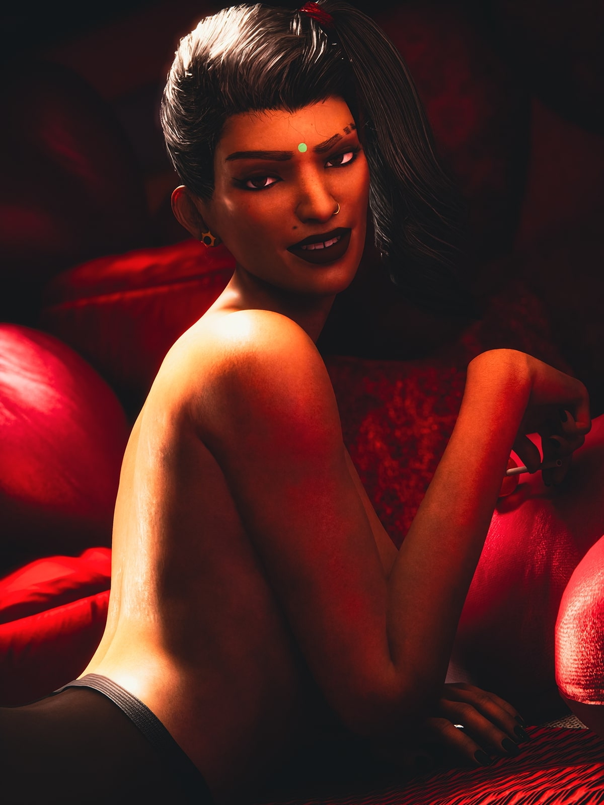Tightpart Rampart Apex Legends Spit Medium Breasts