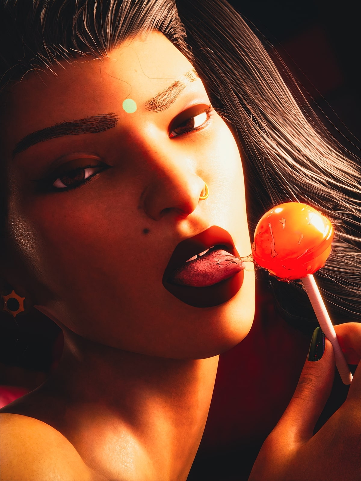Tightpart Rampart Apex Legends Spit Medium Breasts 11