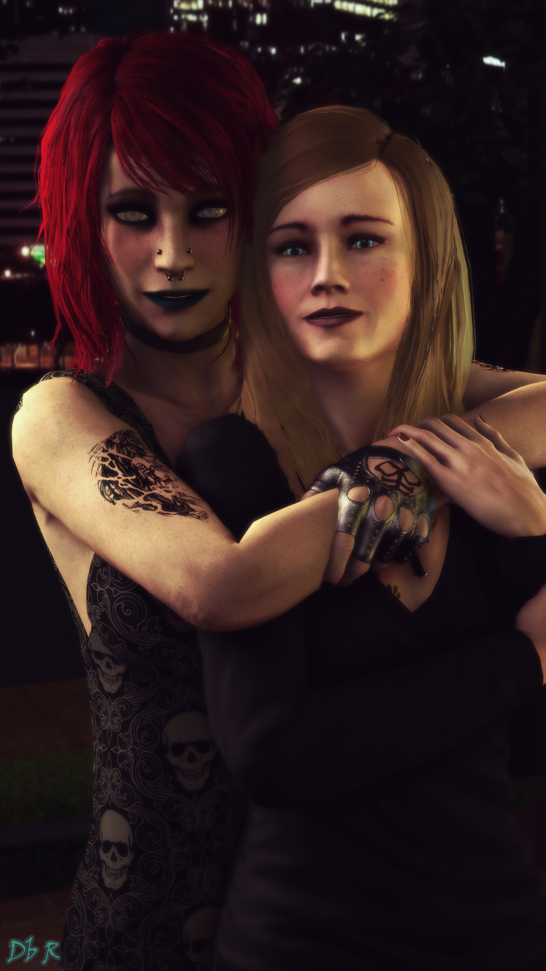Heather & Astrid (Sextape in Hell & Fractured Purity) Heather Morrison Sextape In Hell Photoshoot Nudity Sfm Source Filmmaker Original Character Original Series 4