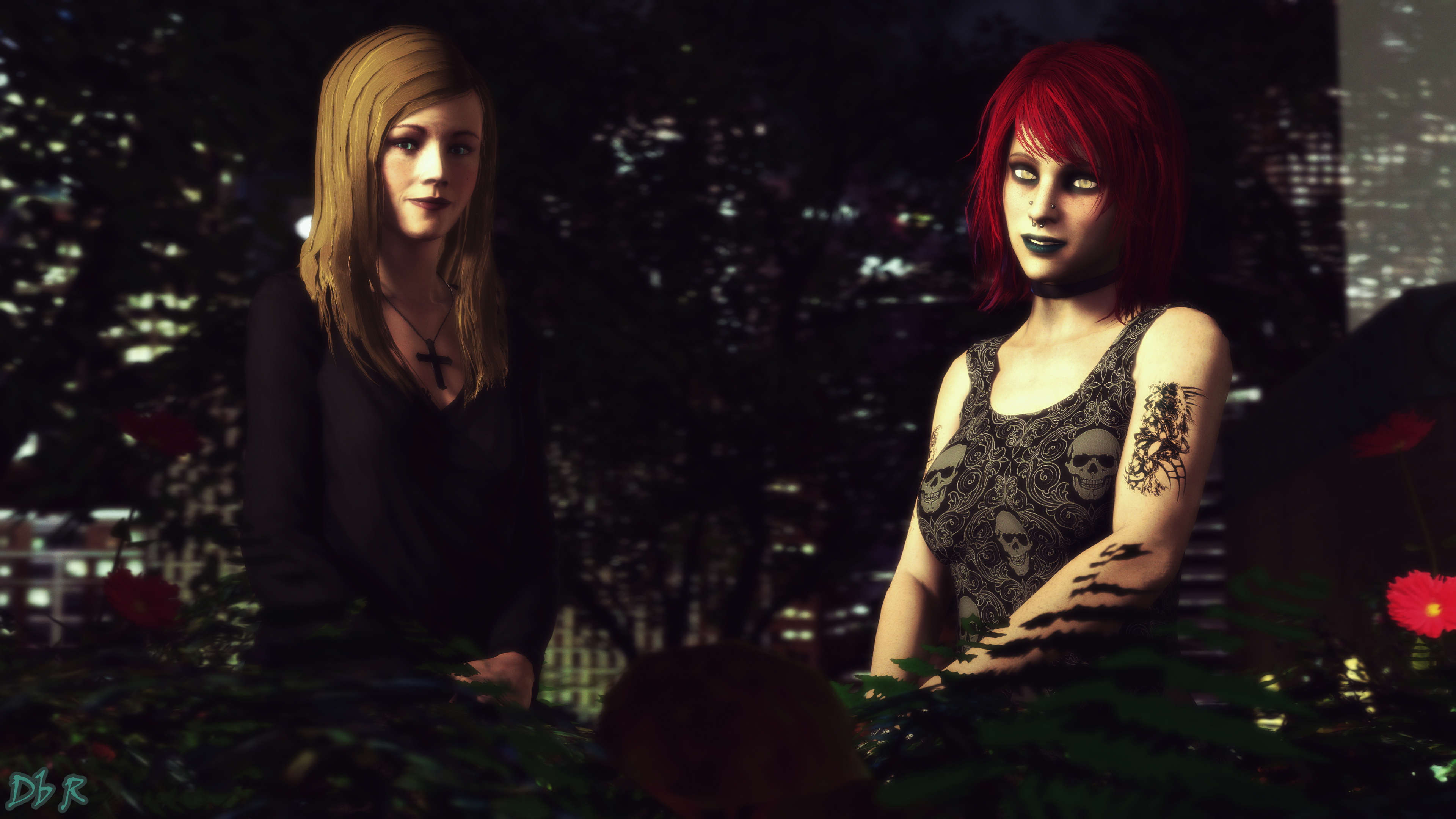 Heather & Astrid (Sextape in Hell & Fractured Purity) Heather Morrison Sextape In Hell Photoshoot Nudity Sfm Source Filmmaker Original Character Original Series 5