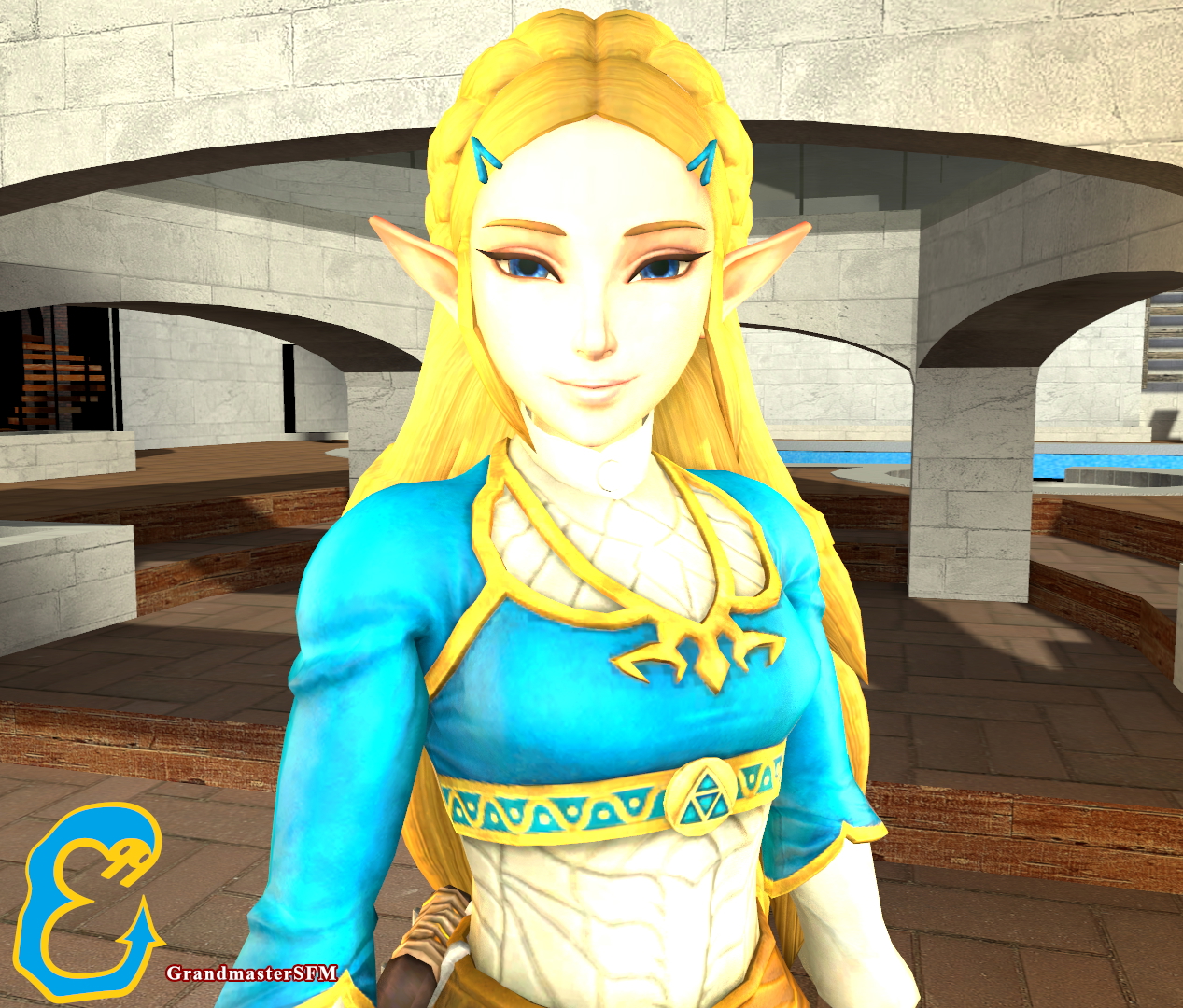 Nintengals Zelda Legend Of Zelda The Legend Of Zelda Princess Zelda Peach Princess Peach Mario Samus Aran (Metroid) Samus Metroid Camilla Fire Emblem Palutena Kid Icarus Bowsette Urbosa Source Filmmaker Sfm 10