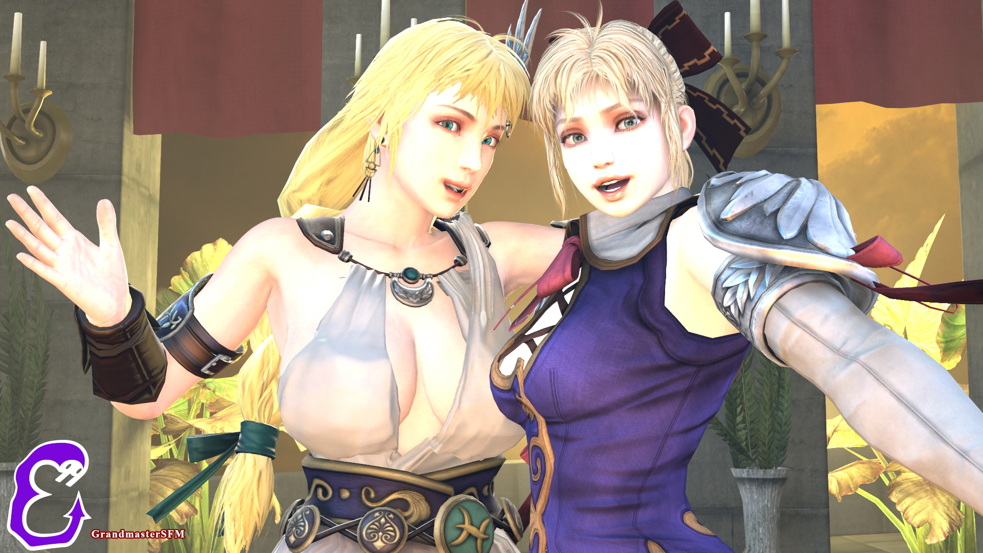 Soul Sisters Cassandra Alexandra Sophitia Alexandra Sophitia (soul Calibur) Soul Calibur Source Filmmaker Sfm