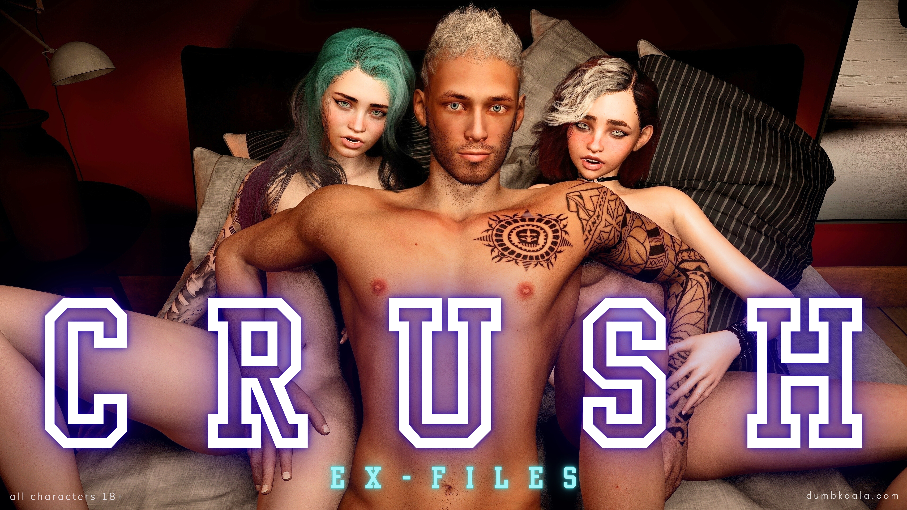 Comic title page CRUSH EX-FILES