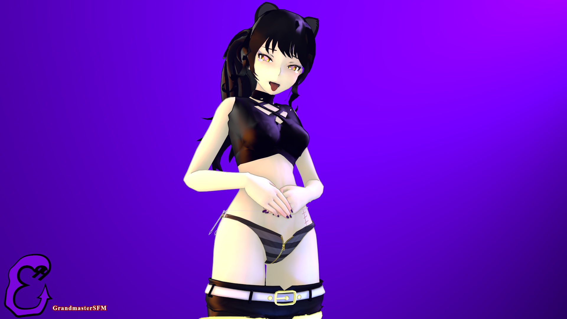Rwby Rwby Ruby_rose Weiss Schnee Blake Belladonna Yang Xiao Long Source Filmmaker Sfm 4