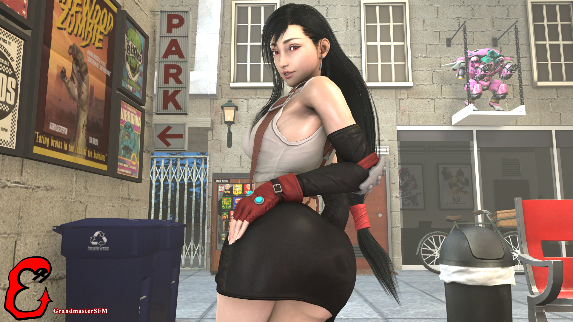 Tifa Lockhart Tifa Lockhart Tifa Final Fantasy Final Fantasy 7 Final Fantasy VII Ff7 Source Filmmaker Sfm