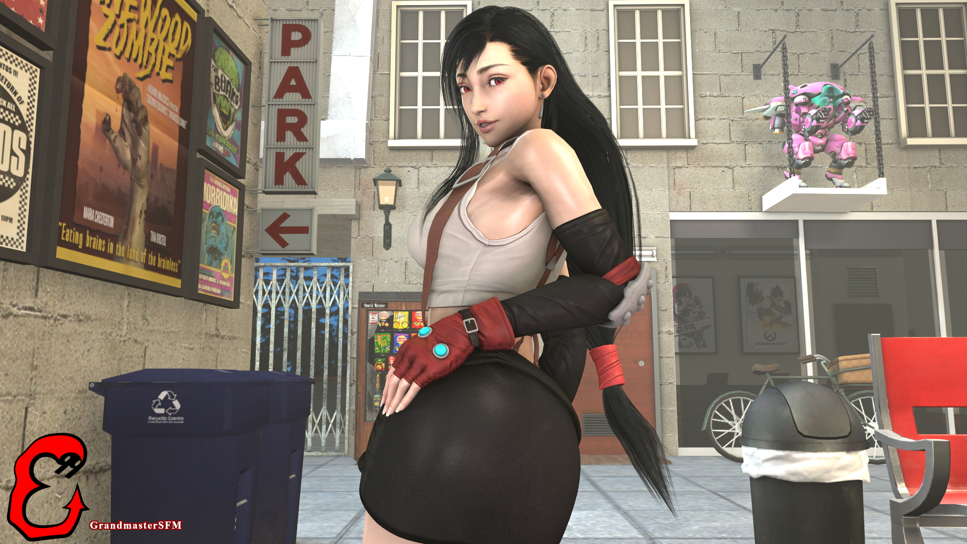 Tifa Lockhart Tifa Lockhart Tifa Final Fantasy Final Fantasy 7 Final Fantasy VII Ff7 Source Filmmaker Sfm 4