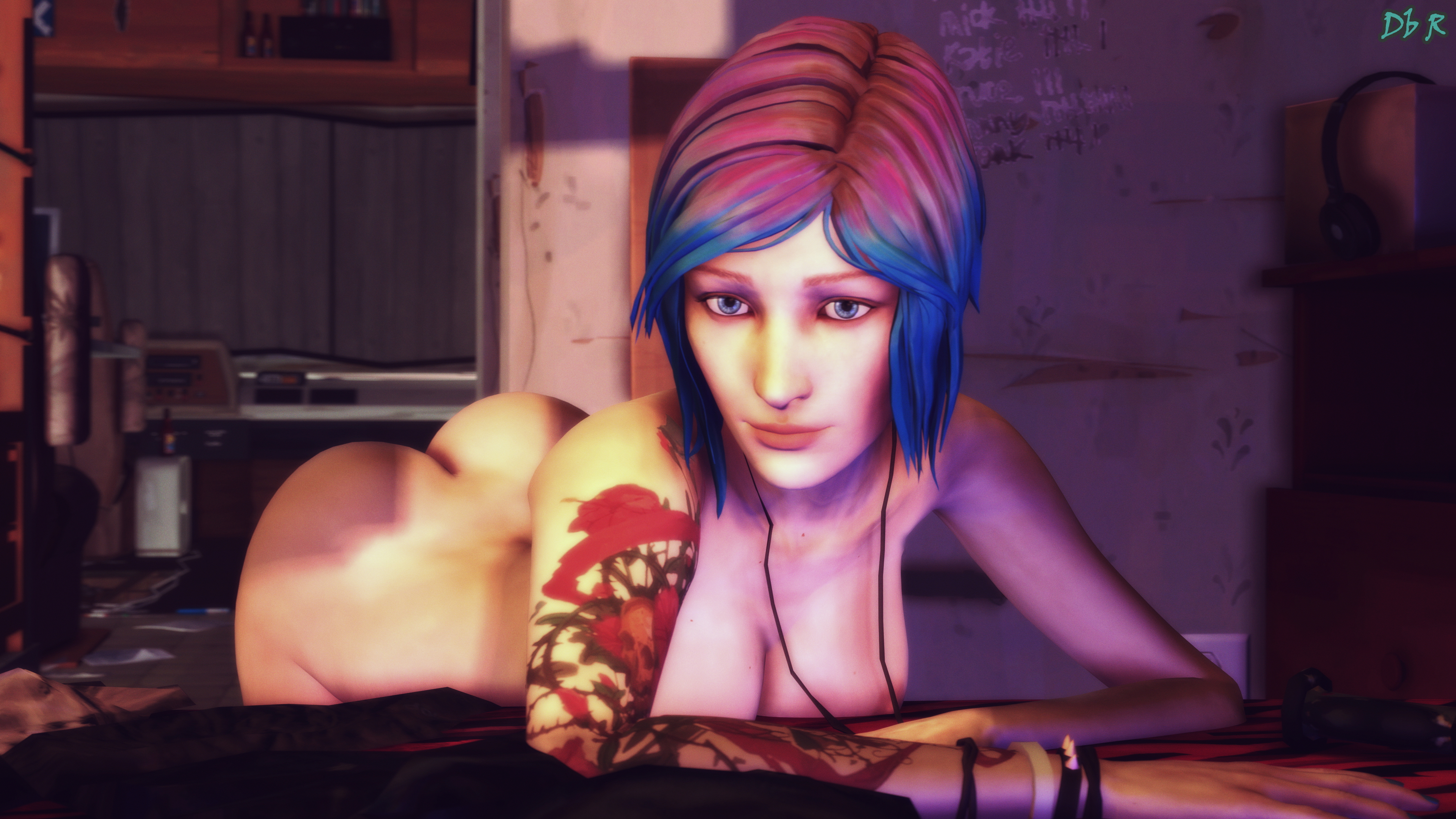 Chloe Price Photoshoot in Frank s RV -Remake- Chloe Price Life Is Strange Photoshoot Nudity Sfm Source Filmmaker Curvy 8