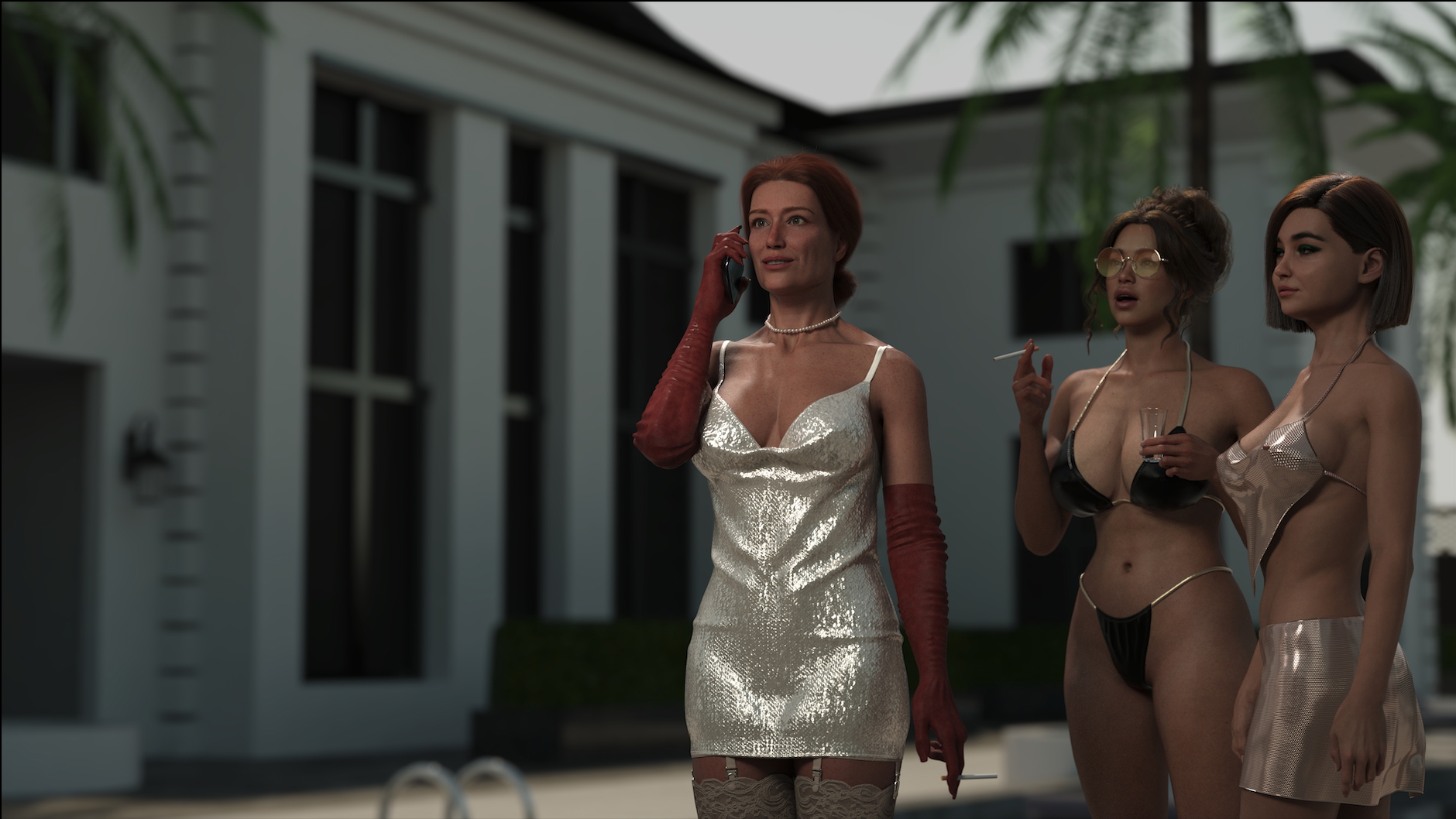 WIP Examples for possible VN  Original Character Wip 3d Porn Huge Cock Sucking Nipples Sucking Cock Big Cock Ass Big Ass Sniffing Ass Big Tits Boobs Naked 4