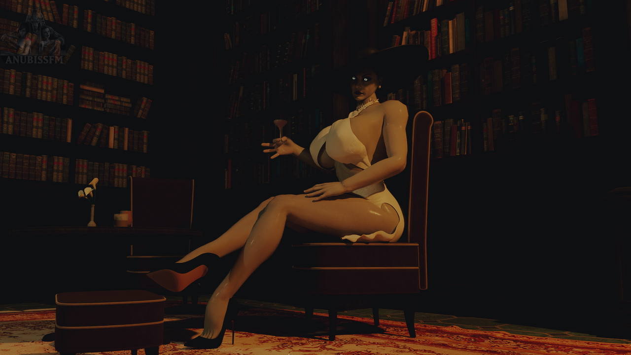 Nightcap in house Dimitrescu Lady Dimitrescu Resident Evil 8: Village 