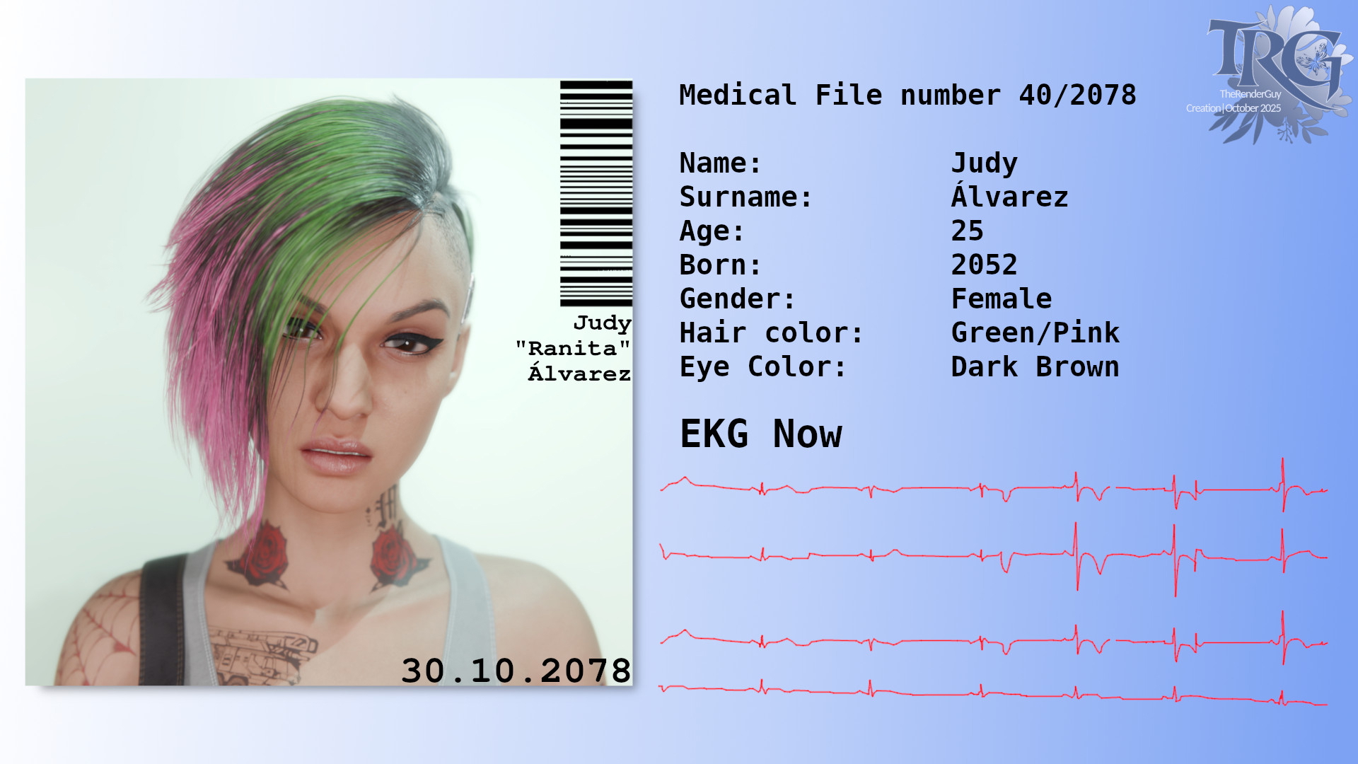 Judy s heartbeat after recording  UHD  EKG