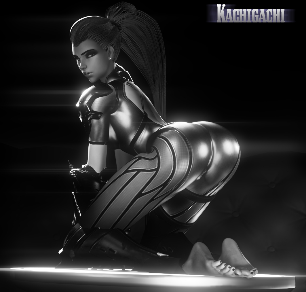Widowmaker Overwatch Widowmaker Ass Feet 2
