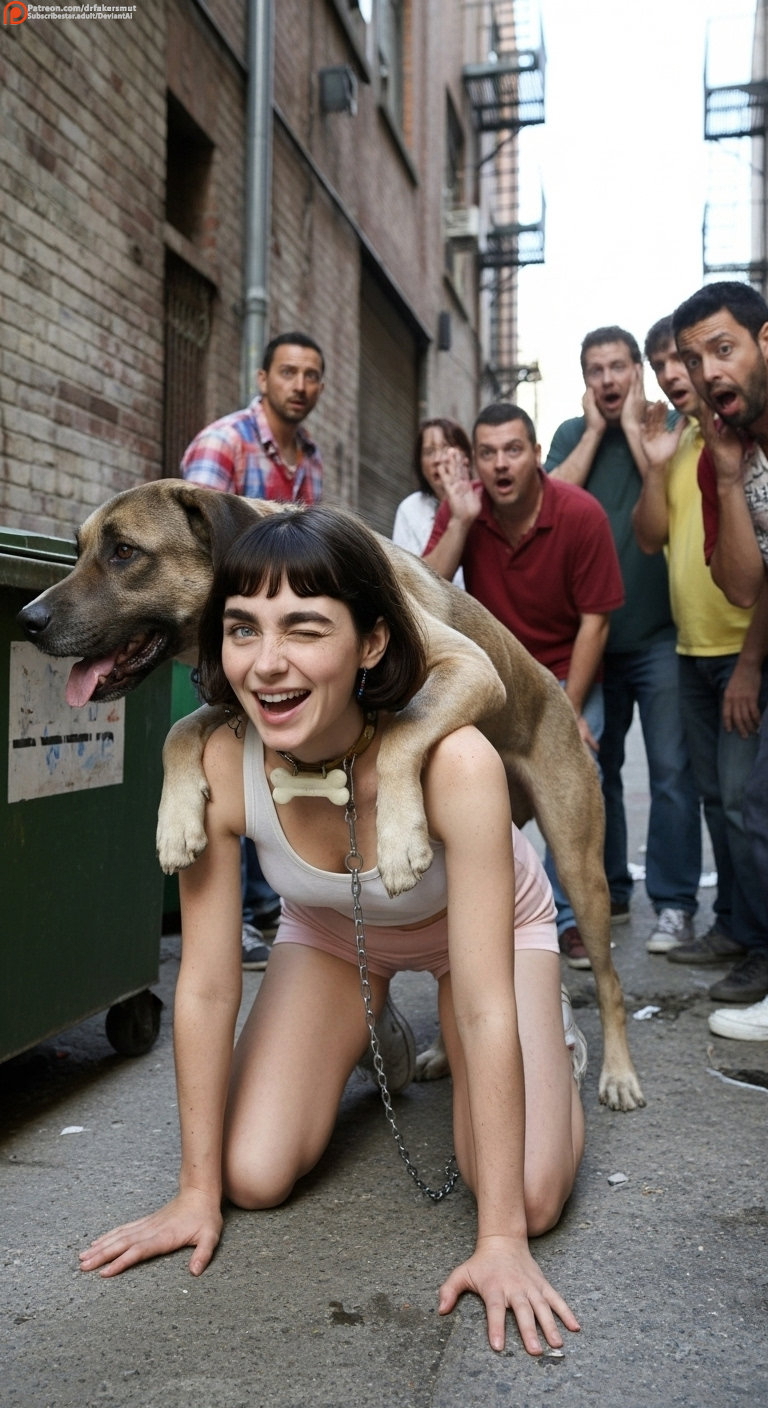 She accepts the dare