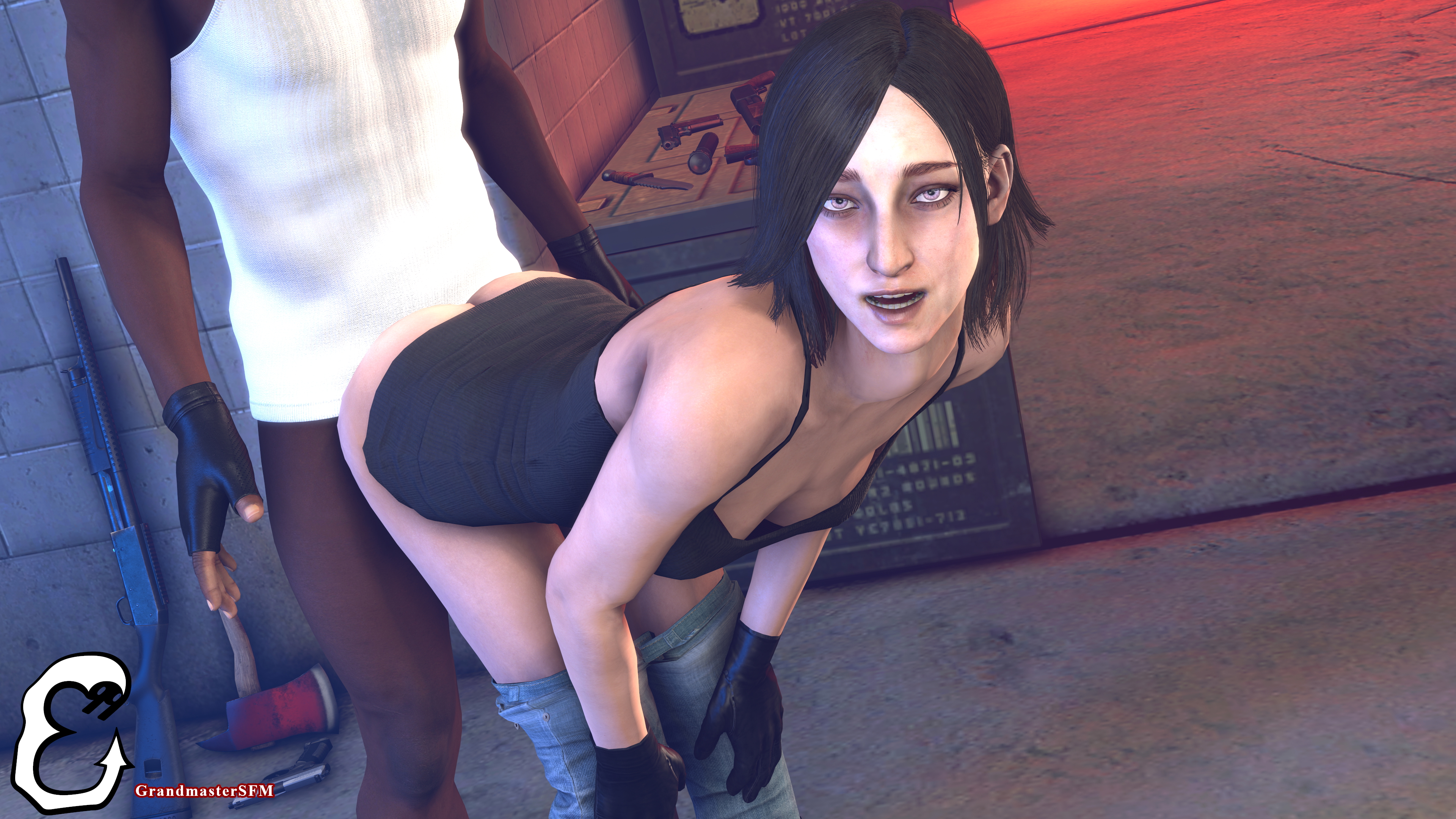 Not Kidding Around Juli Kidman The Evil Within Source Filmmaker Sfm Blacked Black Cock Bbc Interracial Spitroast Threesome Blowjob 19
